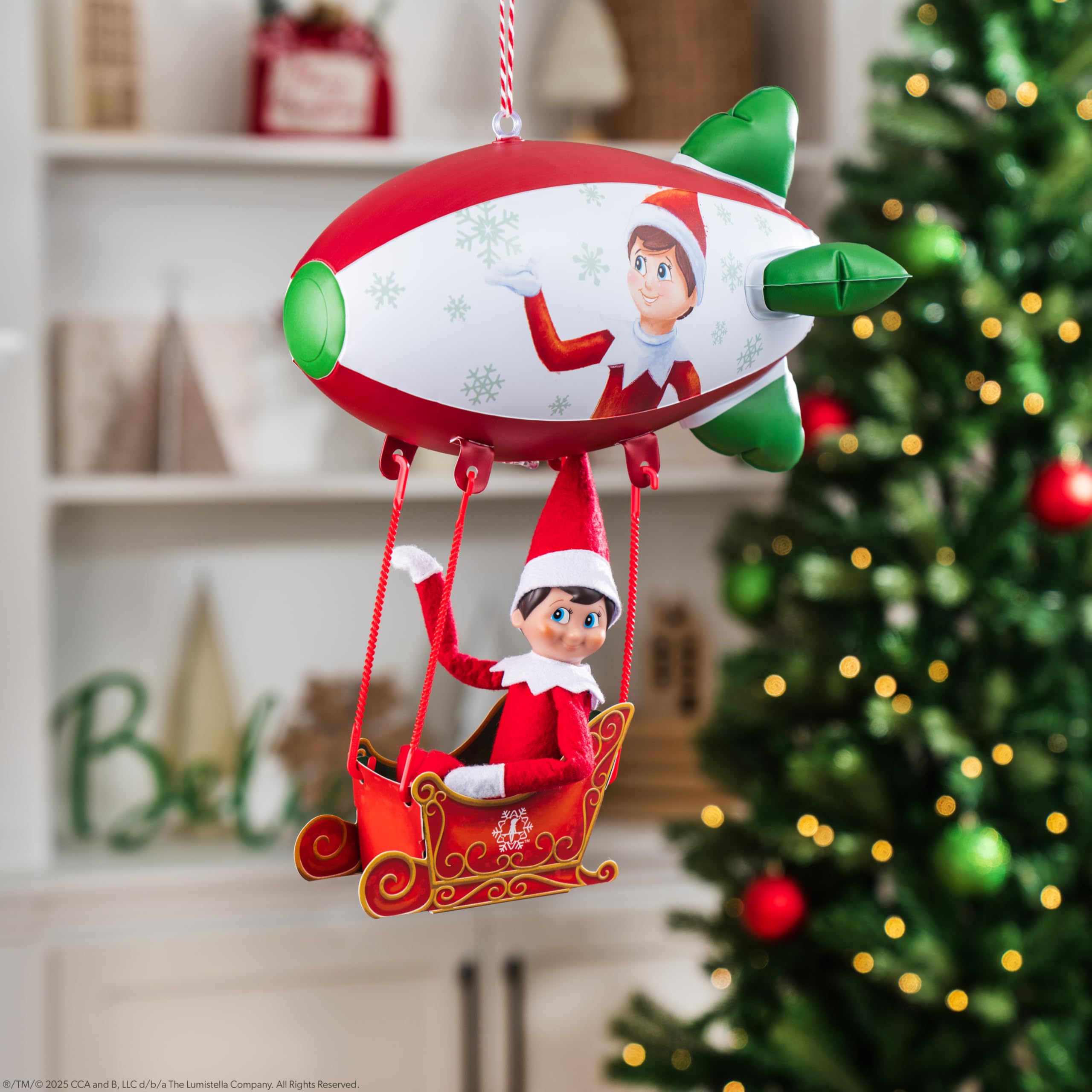 The Elf on the Shelf Polar Props Peppermint Blimp Ride - Limited 20th Anniversary Edition 7