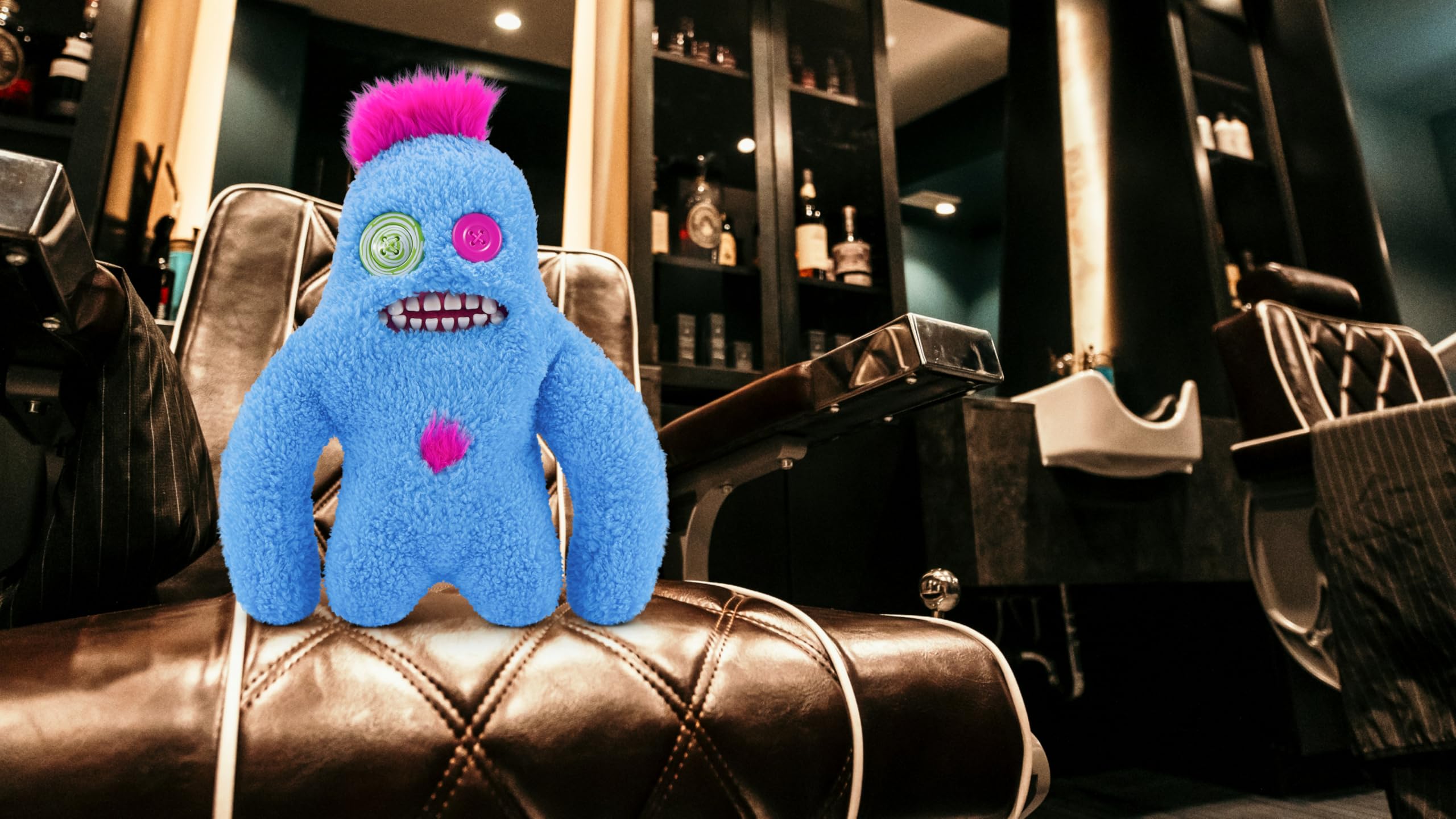 Fuggler Hairy Fuggs 2-Pack - 9-inch Funny Ugly Monster Plush Toys for Kids 4+ 11