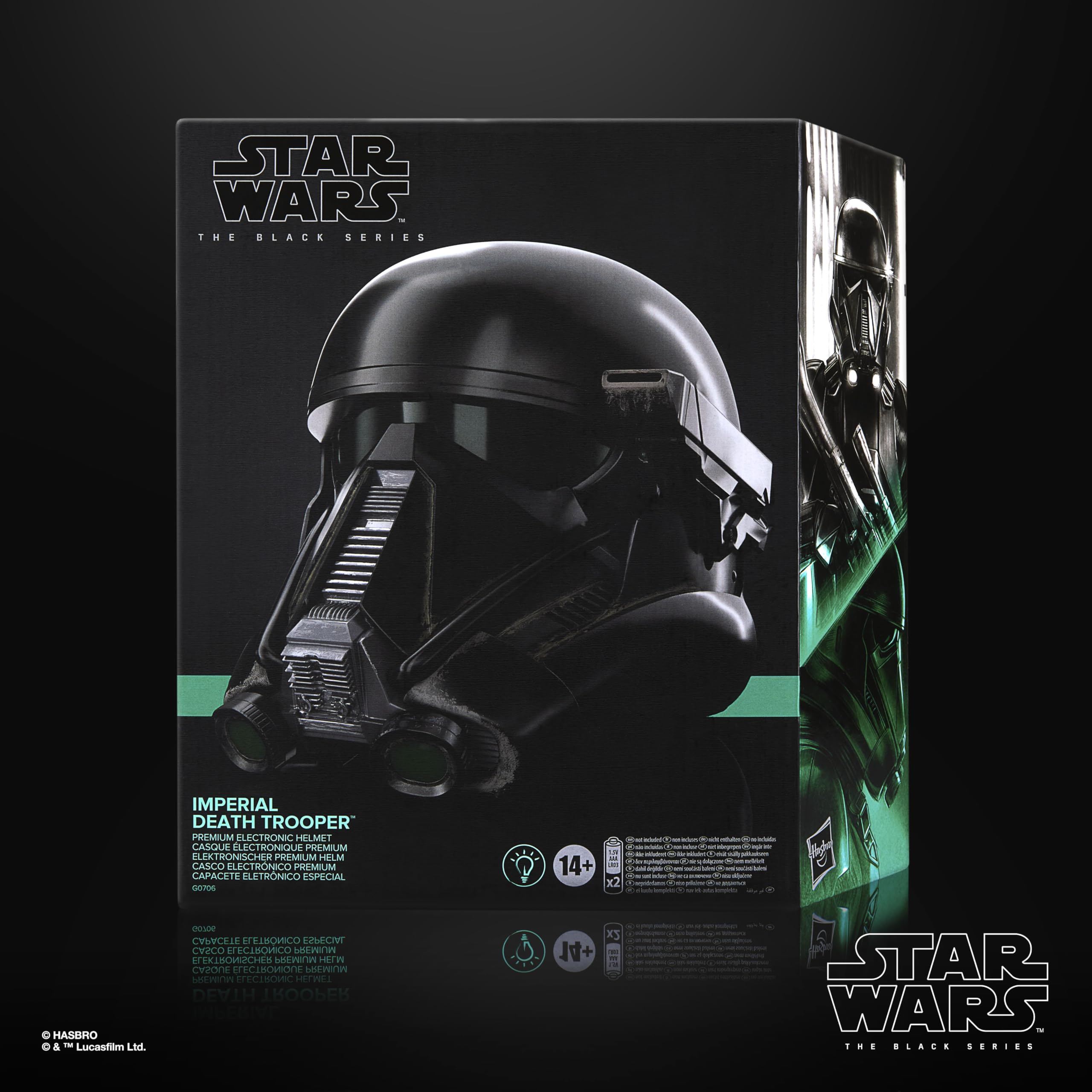 Star Wars The Black Series Imperial Death Trooper Premium Electronic Helmet | Unisex Adult | Ages 14+ 9