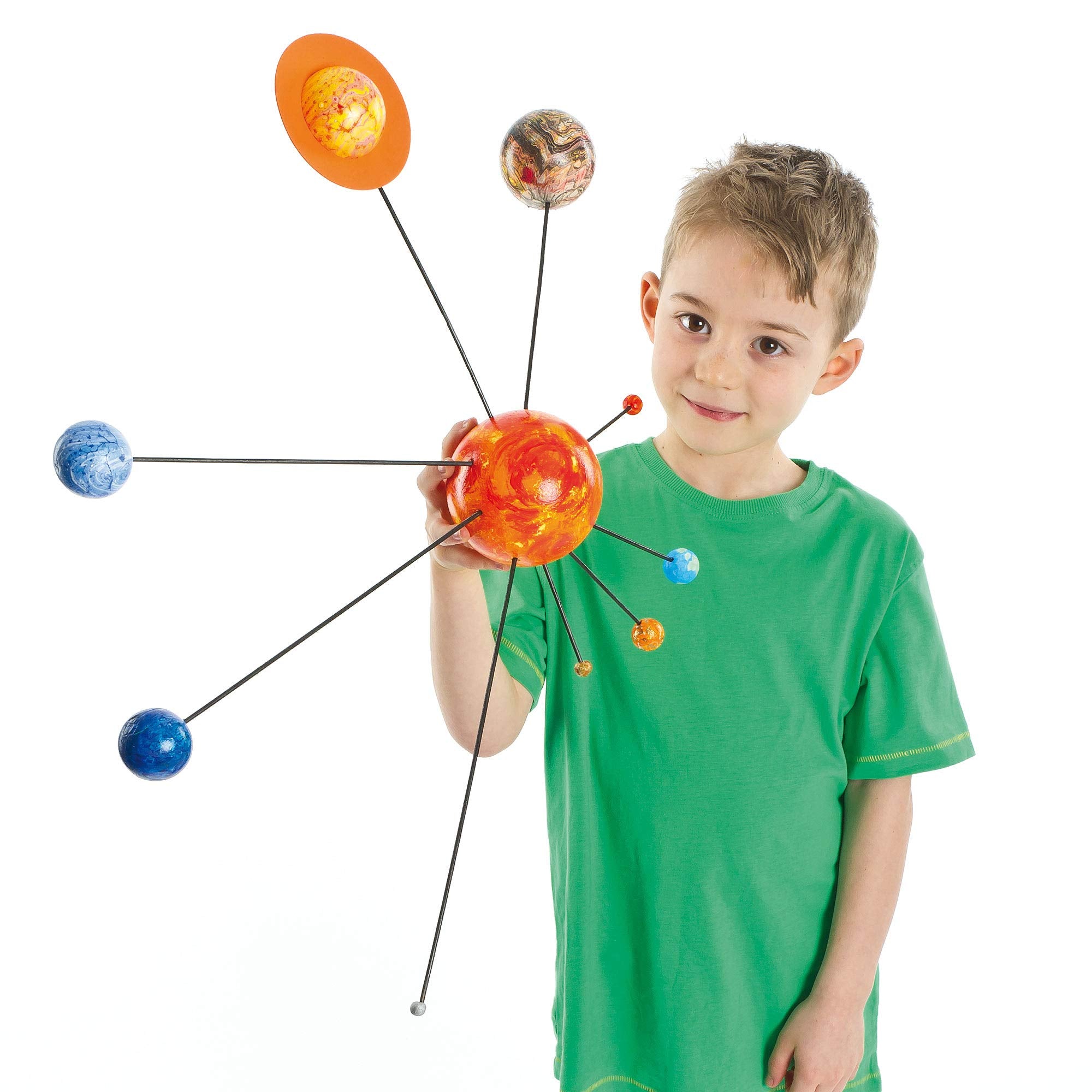 Baker Ross EV8302 Solar System Craft Kit - Educational Science Kit for Kids Ages 6+ 3