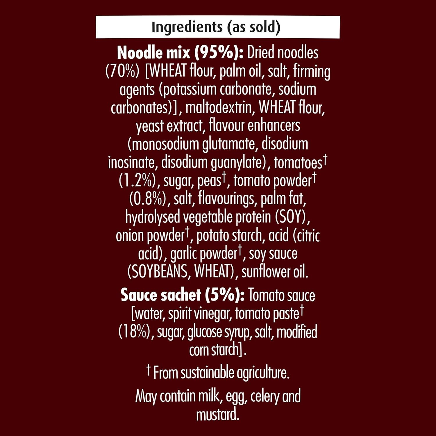 Pot Noodle Beef & Tomato Flavour King Pot – 12 x 114g Vegetarian Instant Noodles 9