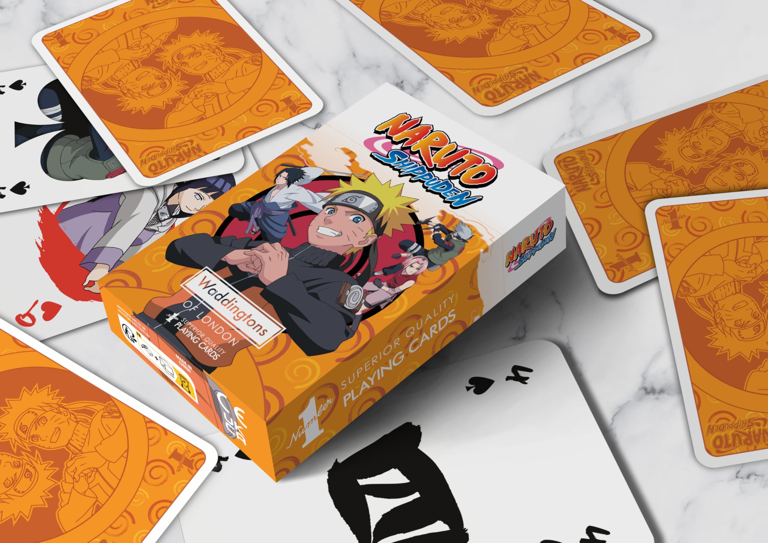 Waddingtons Number 1 Naruto Playing Cards – 52-Card Deck with Jokers for Snap, Slap Jack & Crazy Eights 4