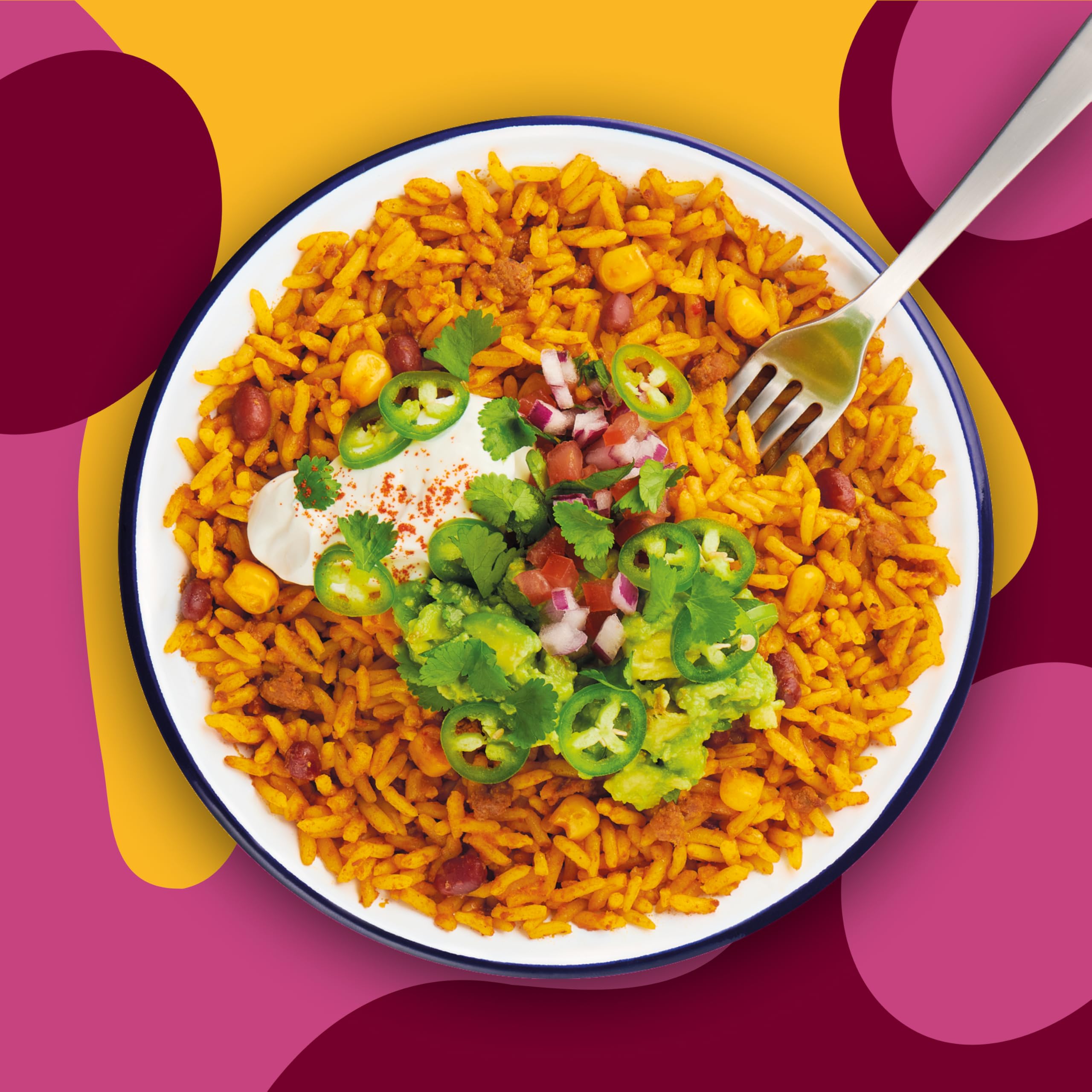 Ben's Original - Favourites Chilli con Carne Minced Beef & Vegetable Microwave Rice Meal (6x 250g) 5