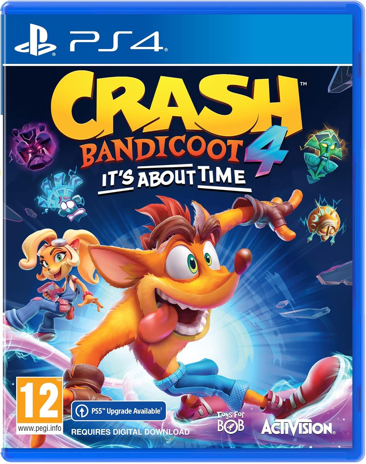 Crash Bandicoot 4: It’s About Time - PS4 with PS5 Digital Upgrade
