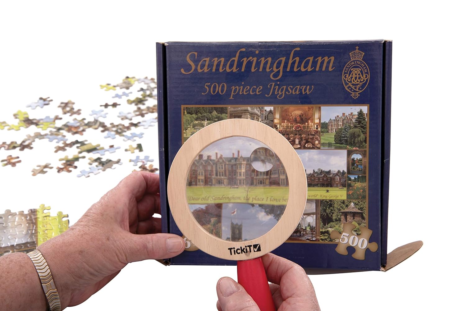 TickiT Wooden Hand Lens -2x &3x Magnification for Toddlers12m+ 5