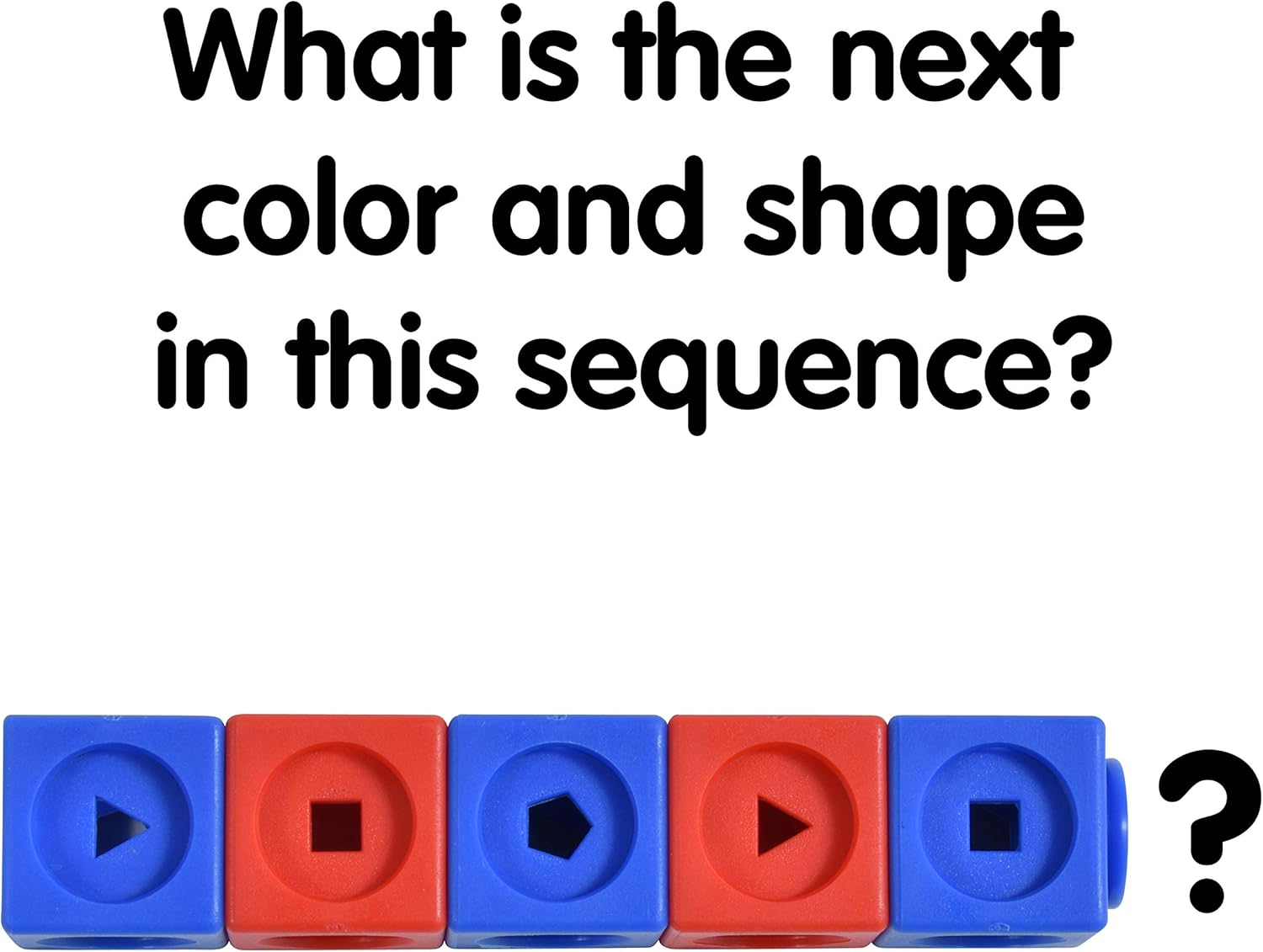 EDX Education Math Cubes - 100-Piece Linking Cube Set for Early Learning 6