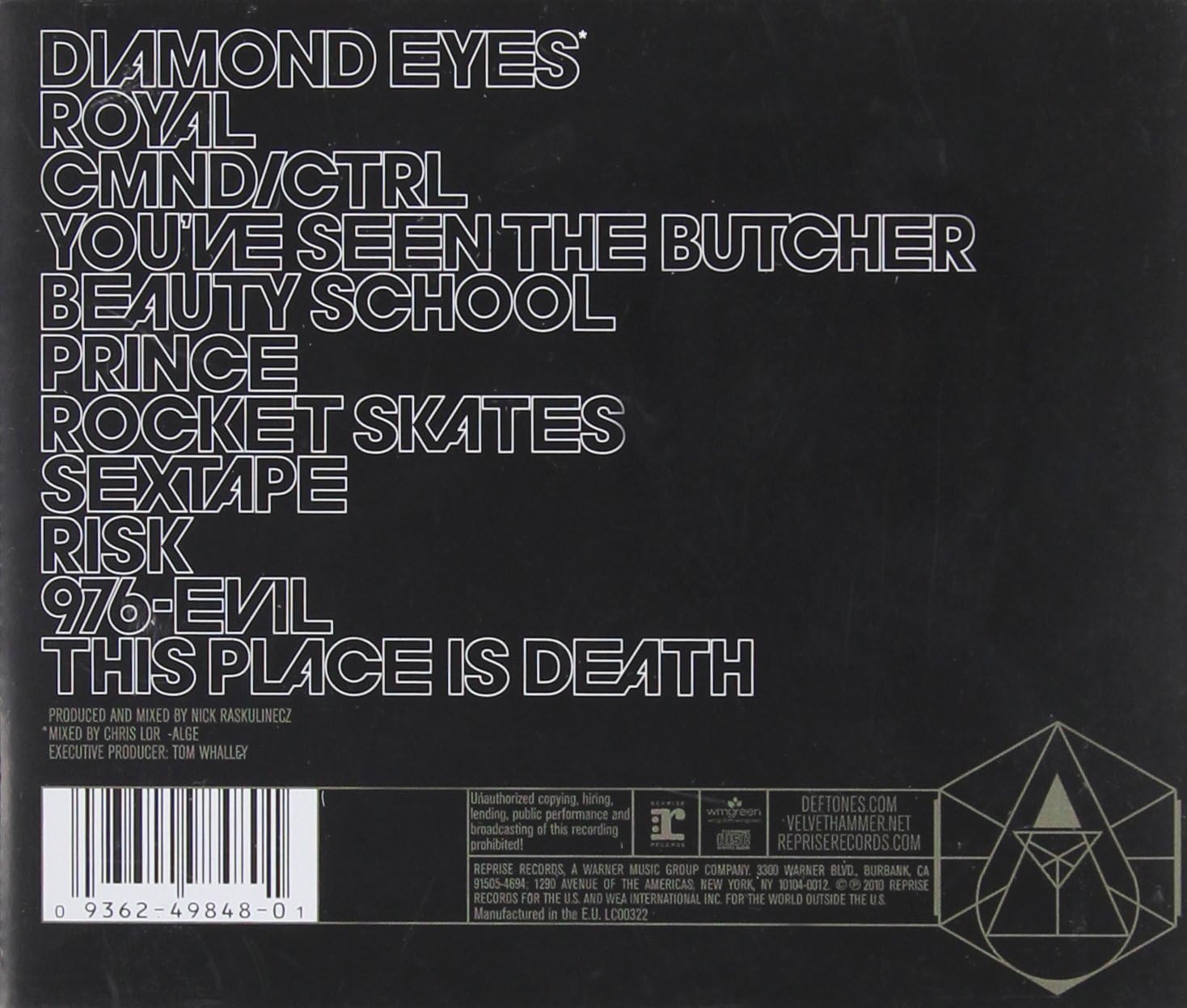 Deftones - Diamond Eyes Audio CD