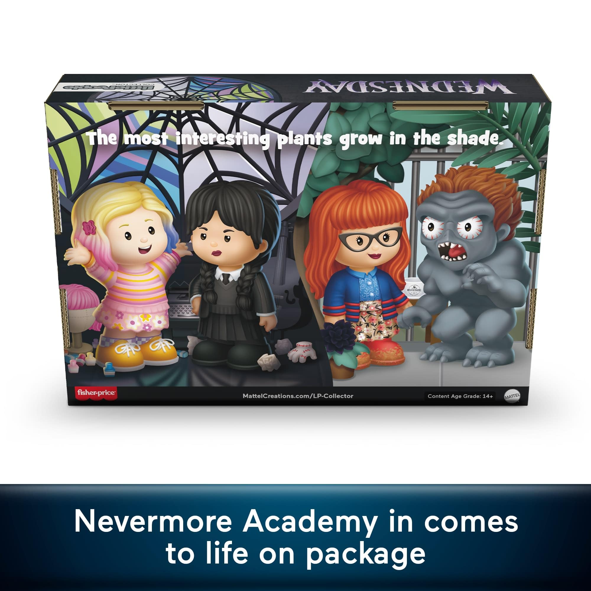 Little People COLLECTOR Wednesday TV Series - Wednesday Addams Special Edition Set 5