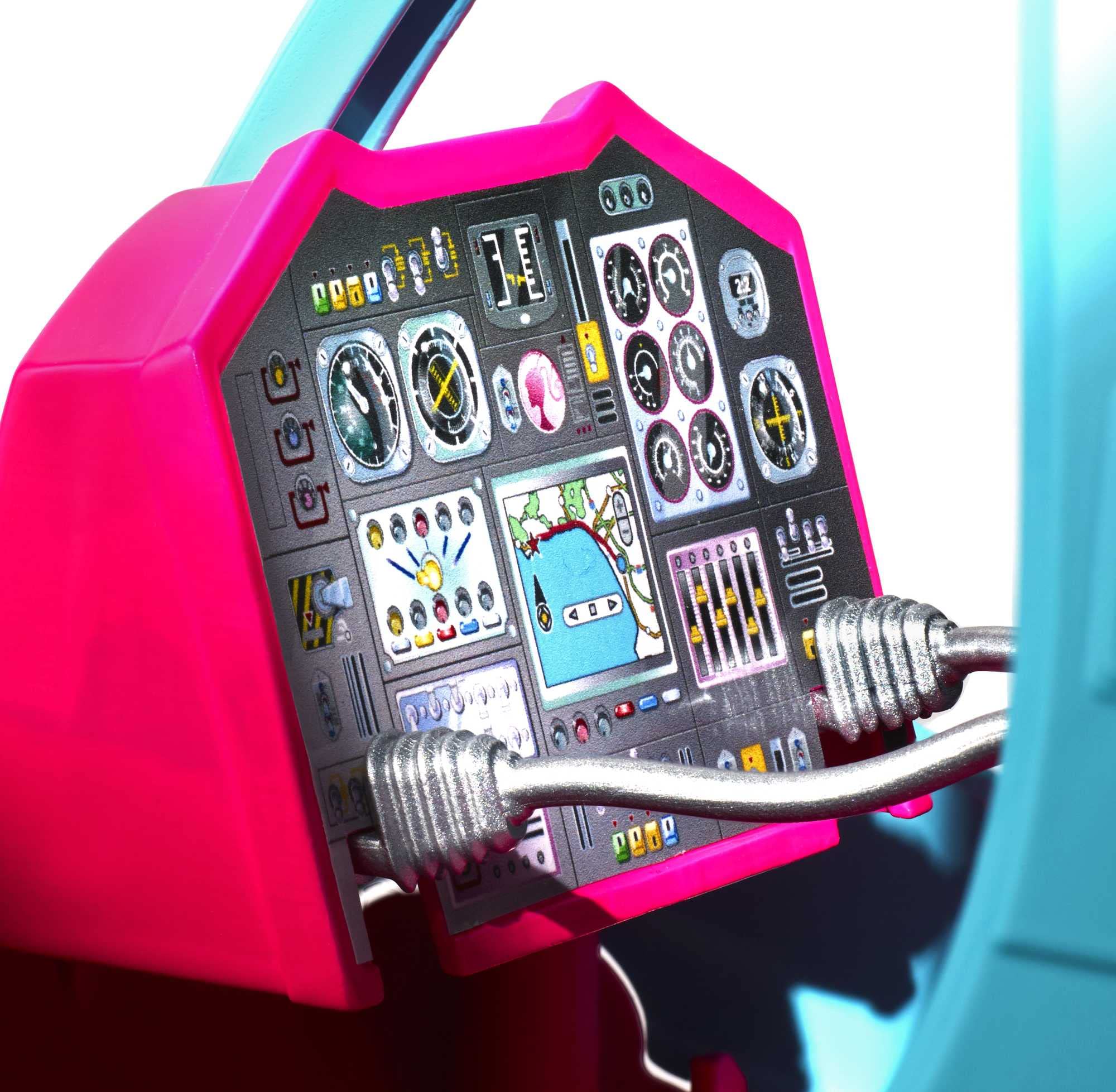 Barbie Helicopter - Spinning Rotor Vehicle for Imaginative Play (Ages 3-8) 6