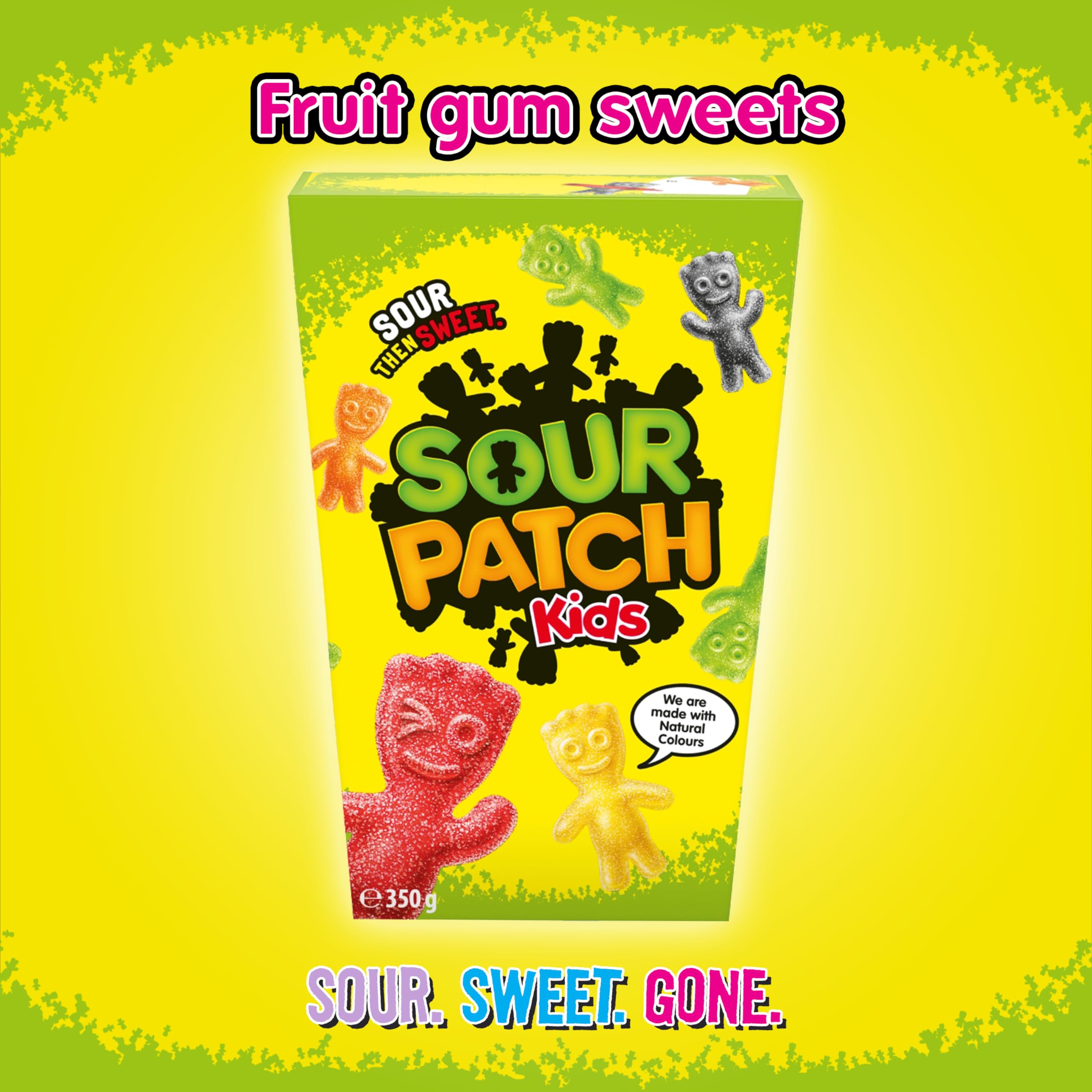 Sour Patch Kids Assortment - Soft & Chewy Sour Then Sweet Candies 350g