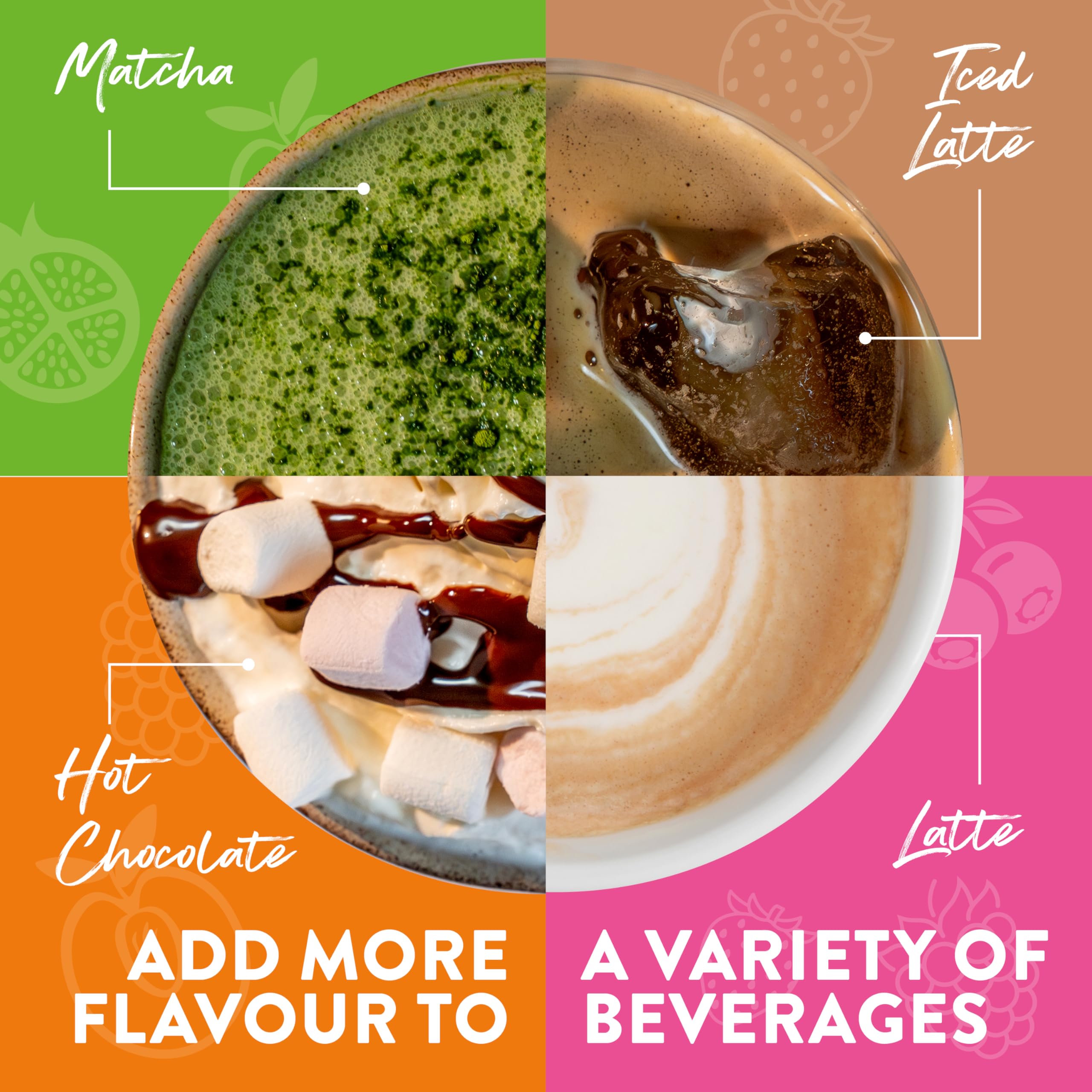 Simply Pandan & Coconut Syrup - Tropical Flavour for Coffee & Cocktails | 1L Liquid 4