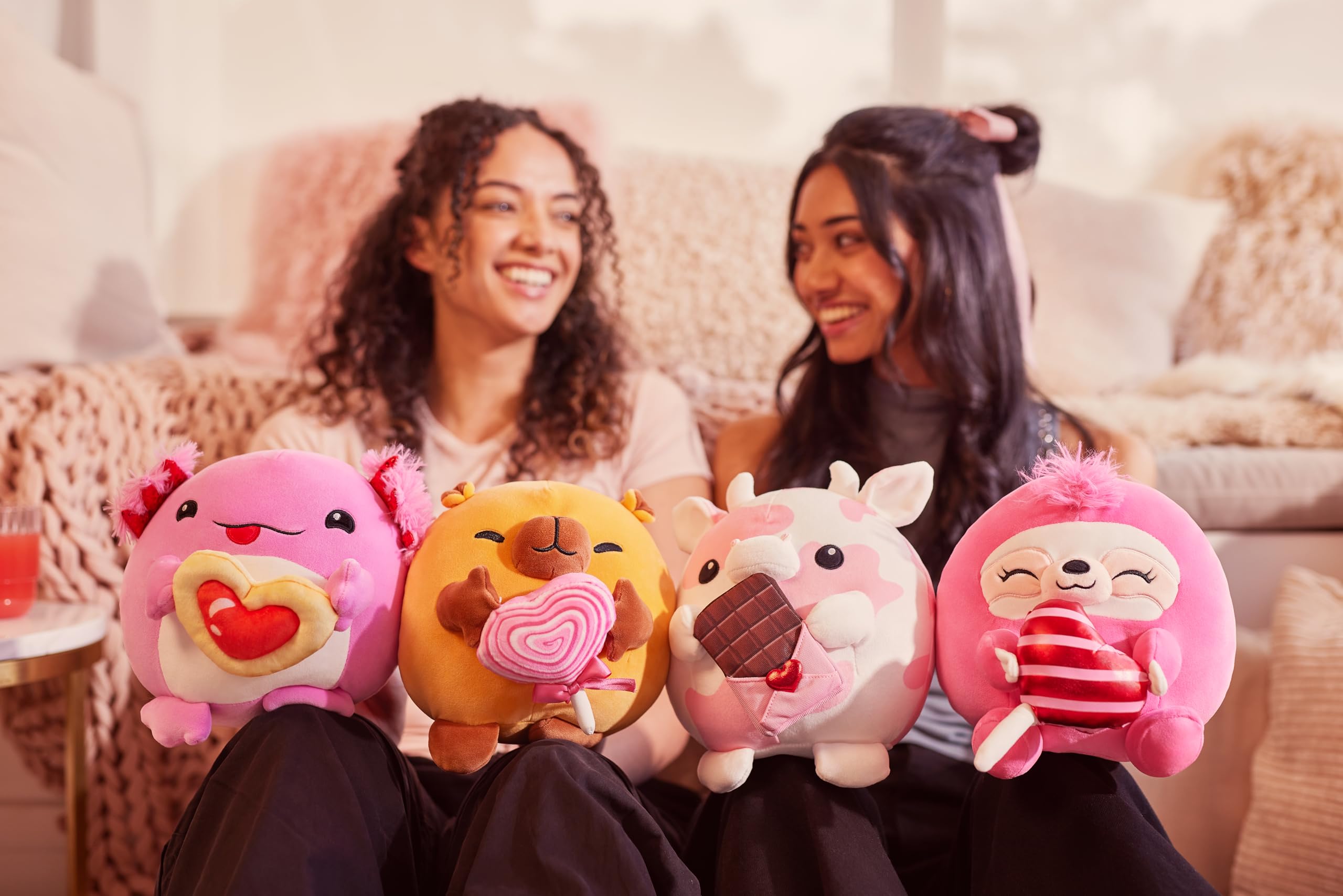 Snackles Capybara - 20 cm ZURU Cuddly Squishy Comfort Plush with Lollipop Snack