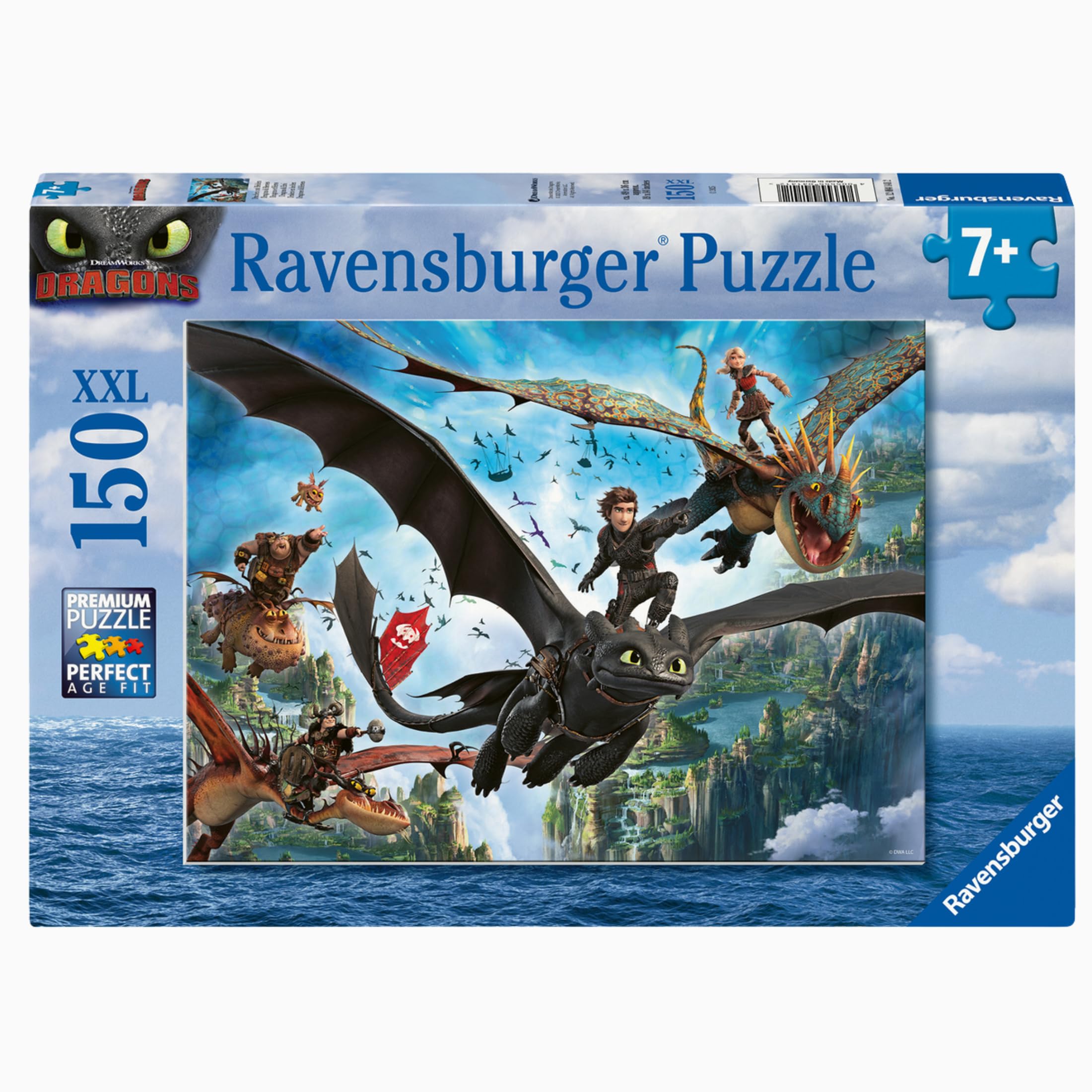 Ravensburger How to Train Your Dragon XXL 150-Piece Jigsaw Puzzle