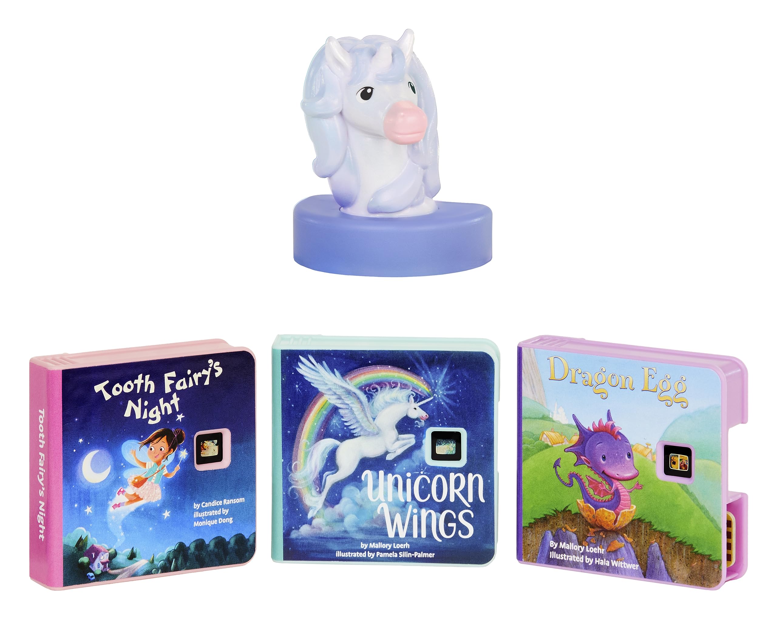 Little Tikes Story Dream Machine Magical Creatures Collection - 3 Stories & Unicorn Nightlight for Ages 3+
