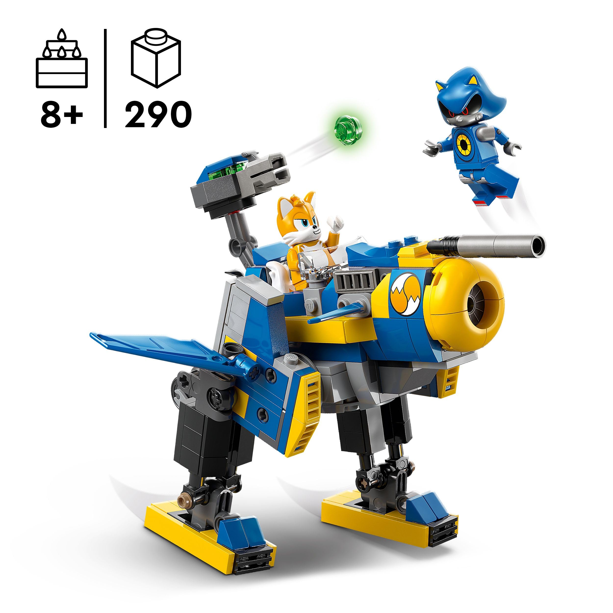 LEGO Sonic the Hedgehog Cyclone vs. Metal Sonic 77002 - Building Set for Kids 8+ 3