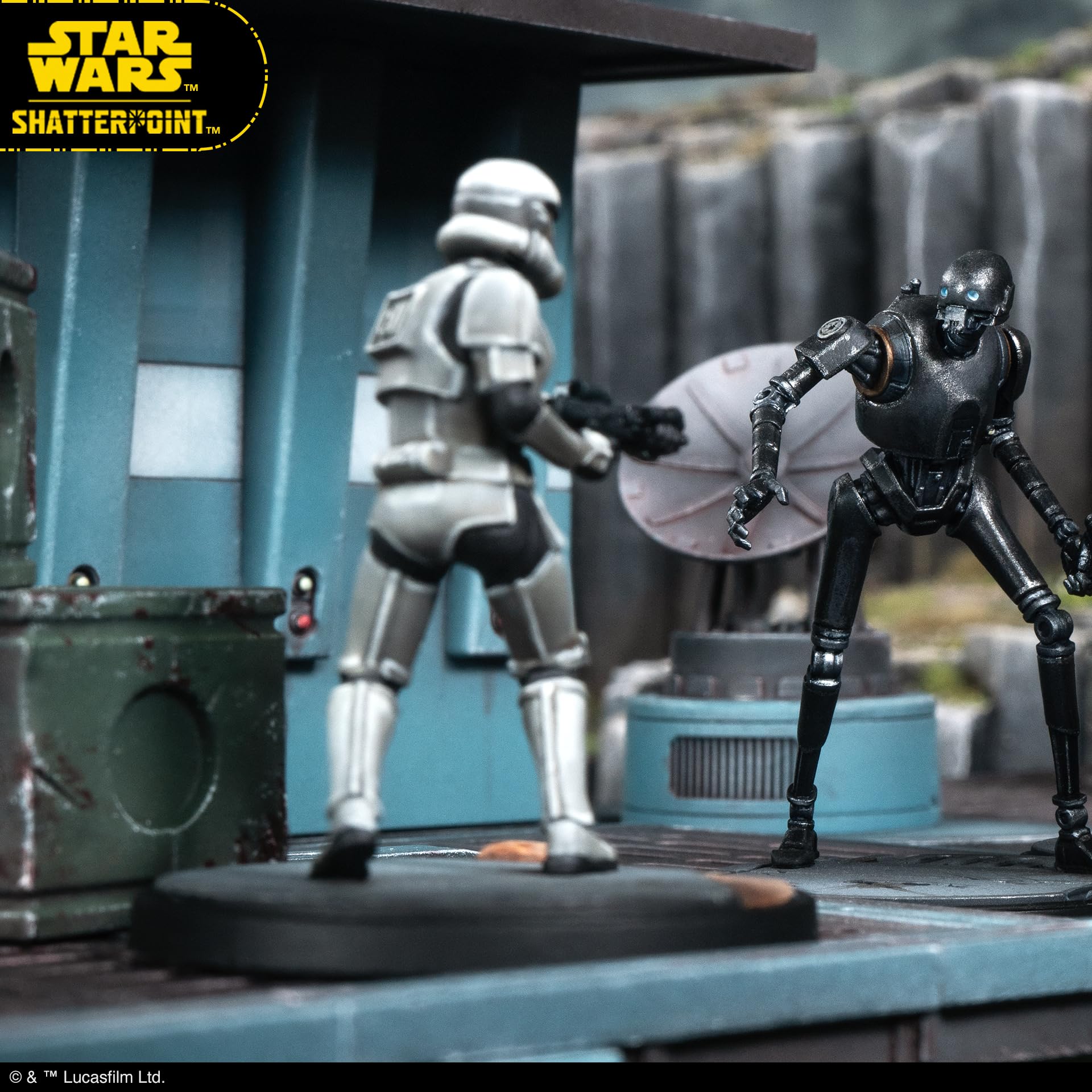 Atomic Mass Games Star Wars Shatterpoint All The Way Squad Pack Miniatures 4