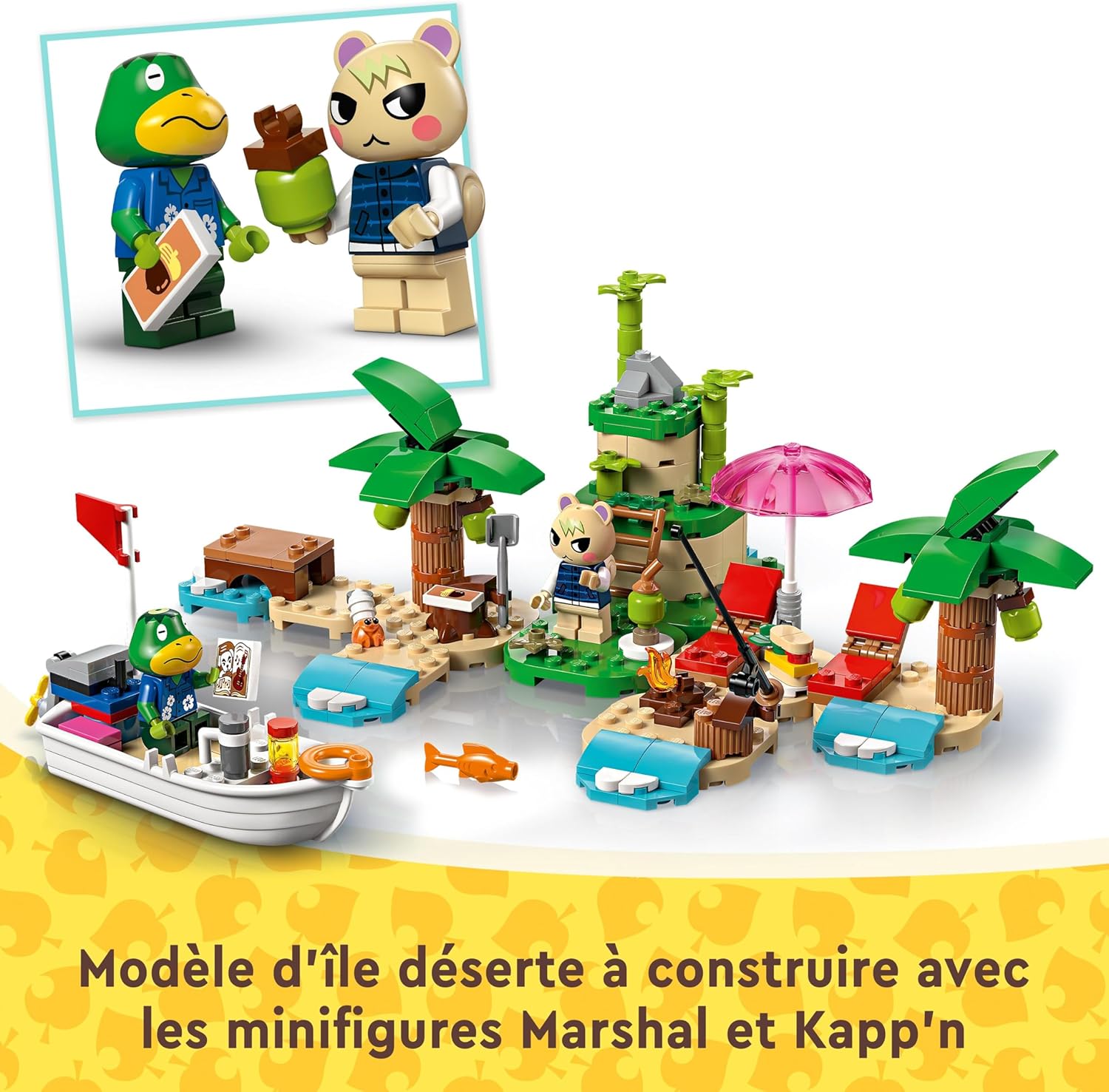 LEGO Animal Crossing Kapp'n's Island Boat Tour 77048 - Buildable Playset with Marshal & Kapp'n Minifigures 3
