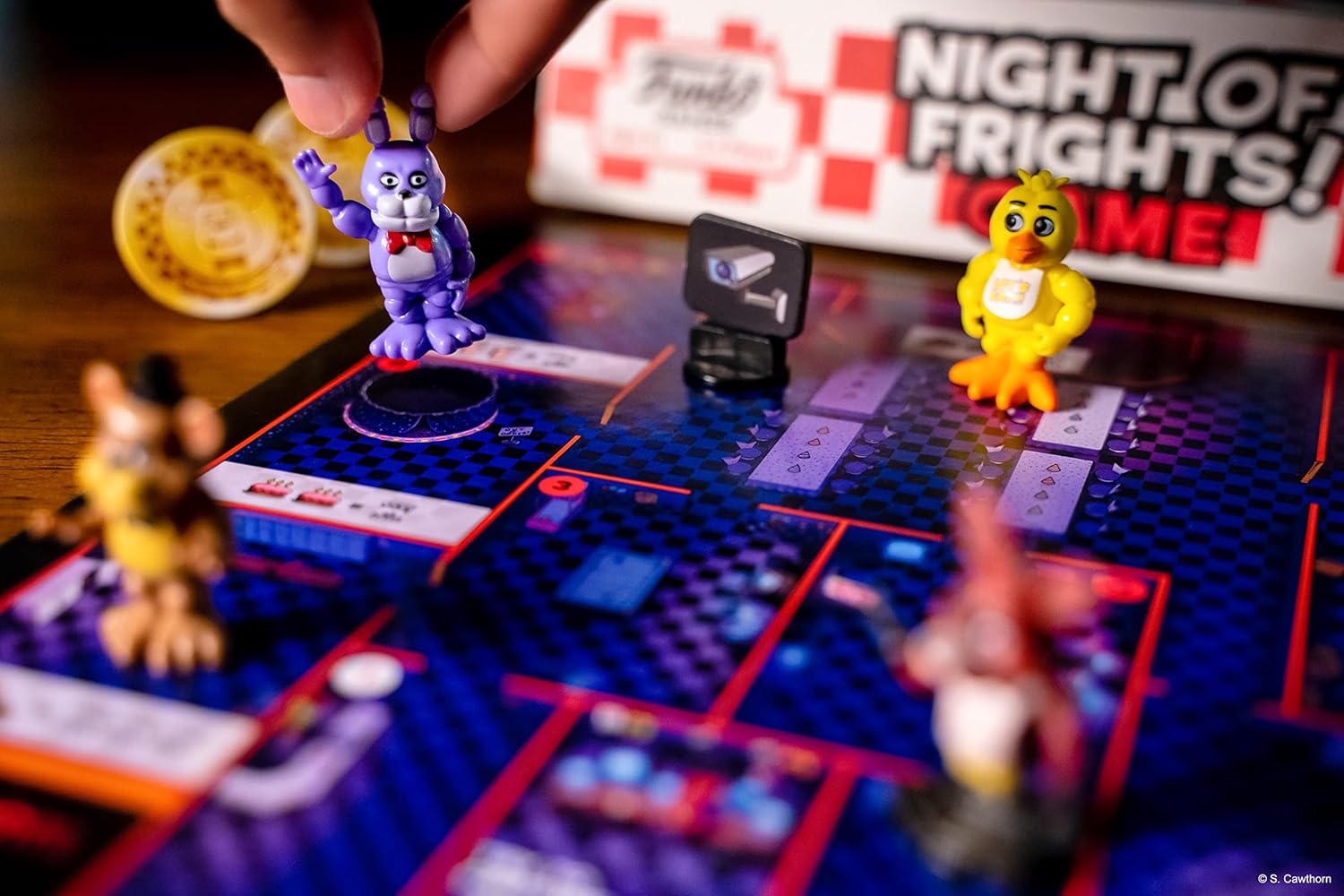 Funko Five Nights at Freddy's Nights of Fright Board Game 4