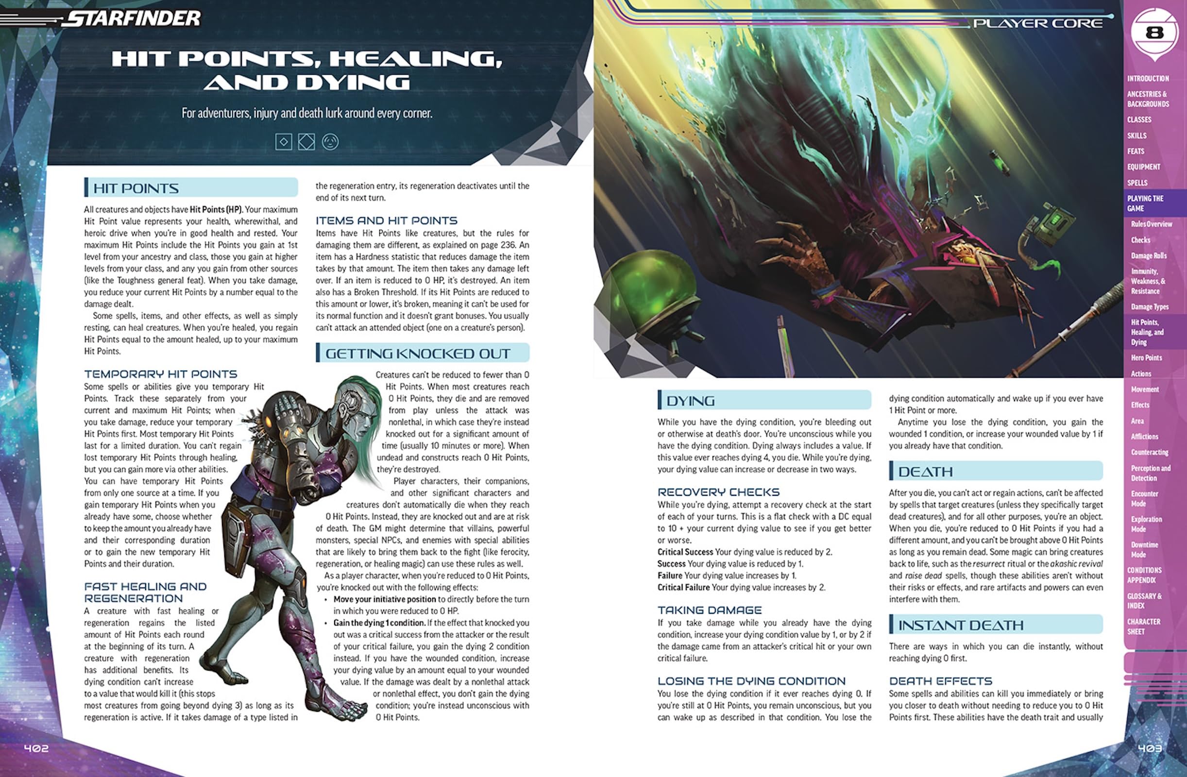 Paizo Starfinder Player Core (Starfinder Second Edition) Special Edition Reference Book | 464 Pages 3