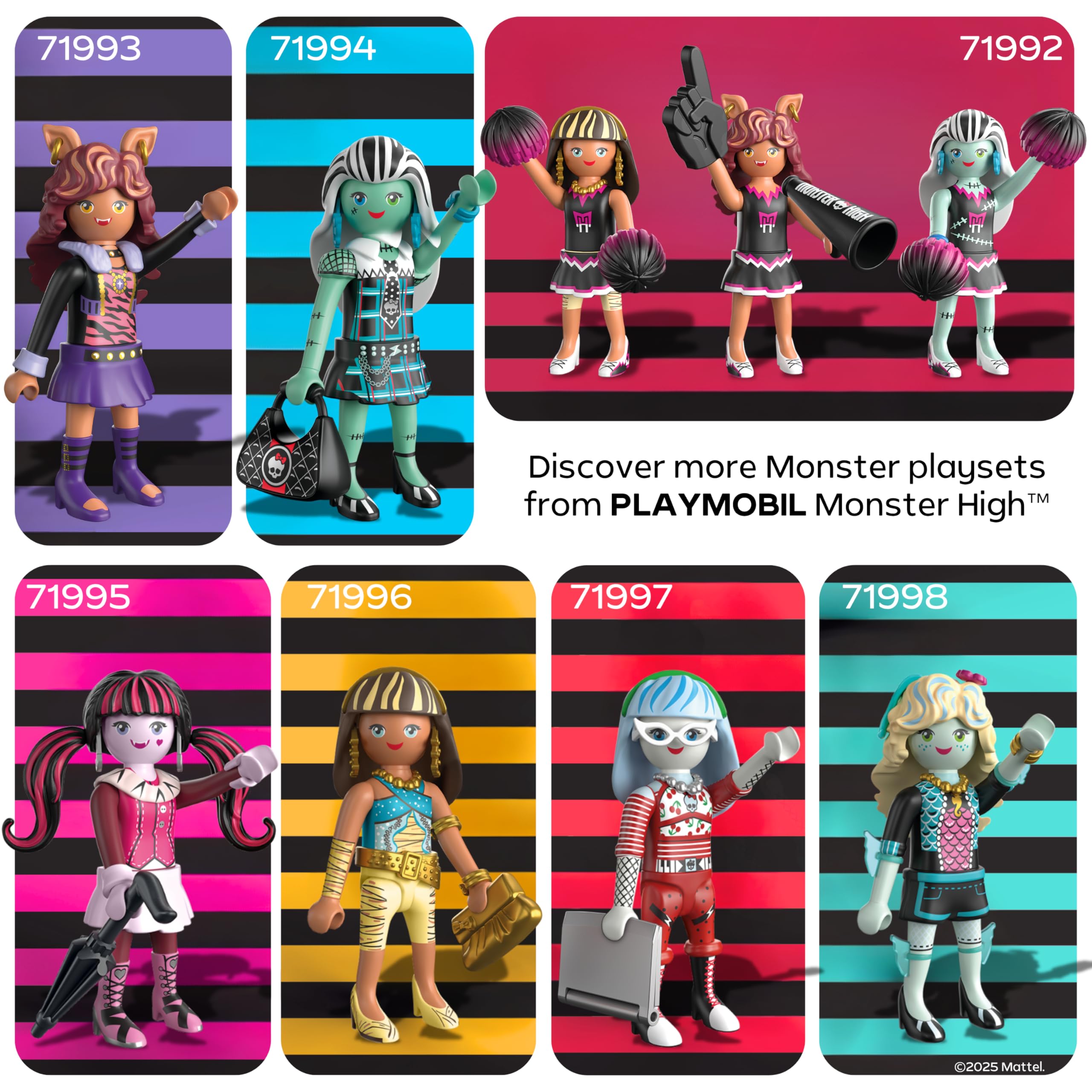 Playmobil Monster High Ghoulia Yelps Figure - Creepy Play Fun for Halloween & Imaginative Adventures, Ages 4+ 11