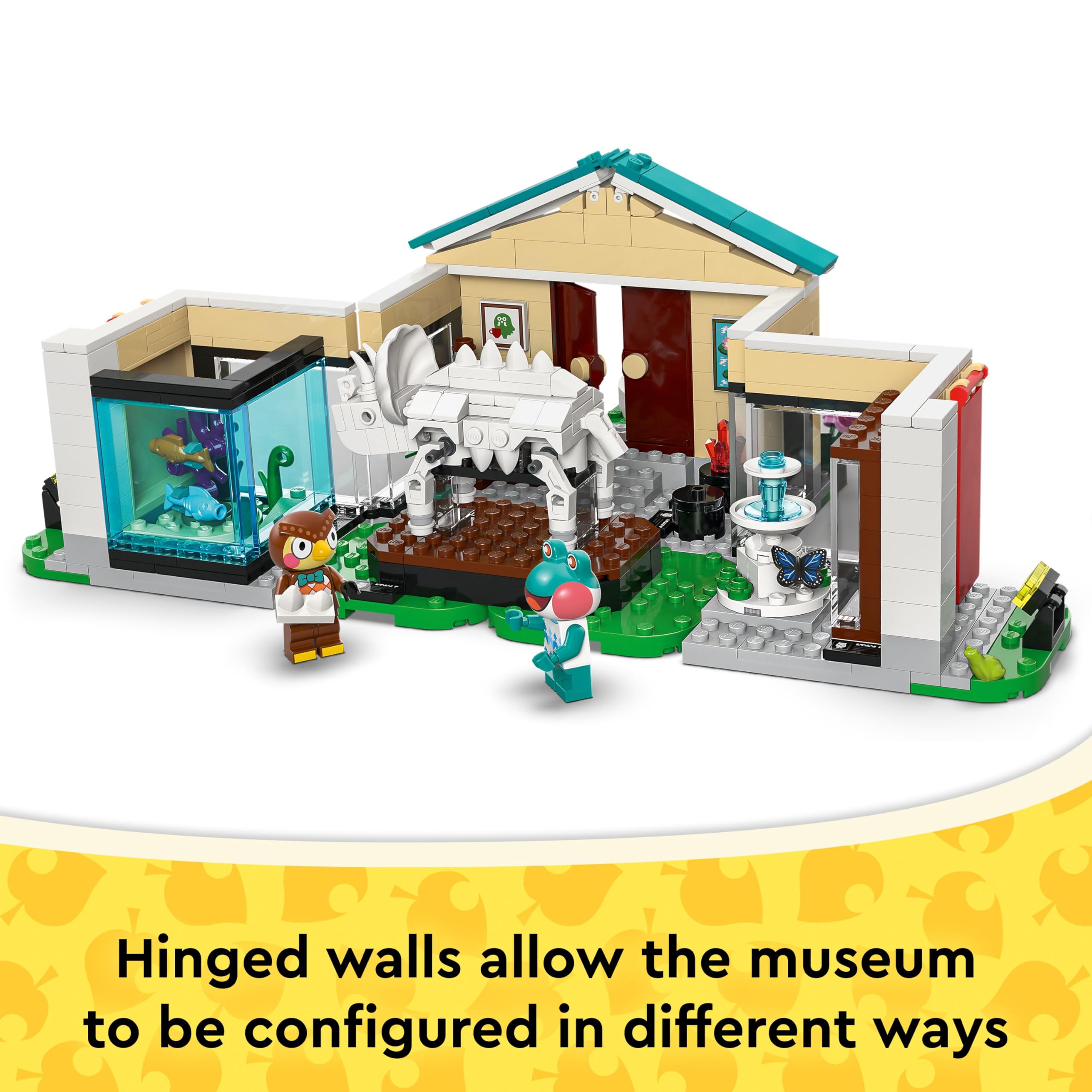 LEGO Animal Crossing Blathers's Museum Collection Building Set 77056 | Ages 7+ | 2 Minifigures 7