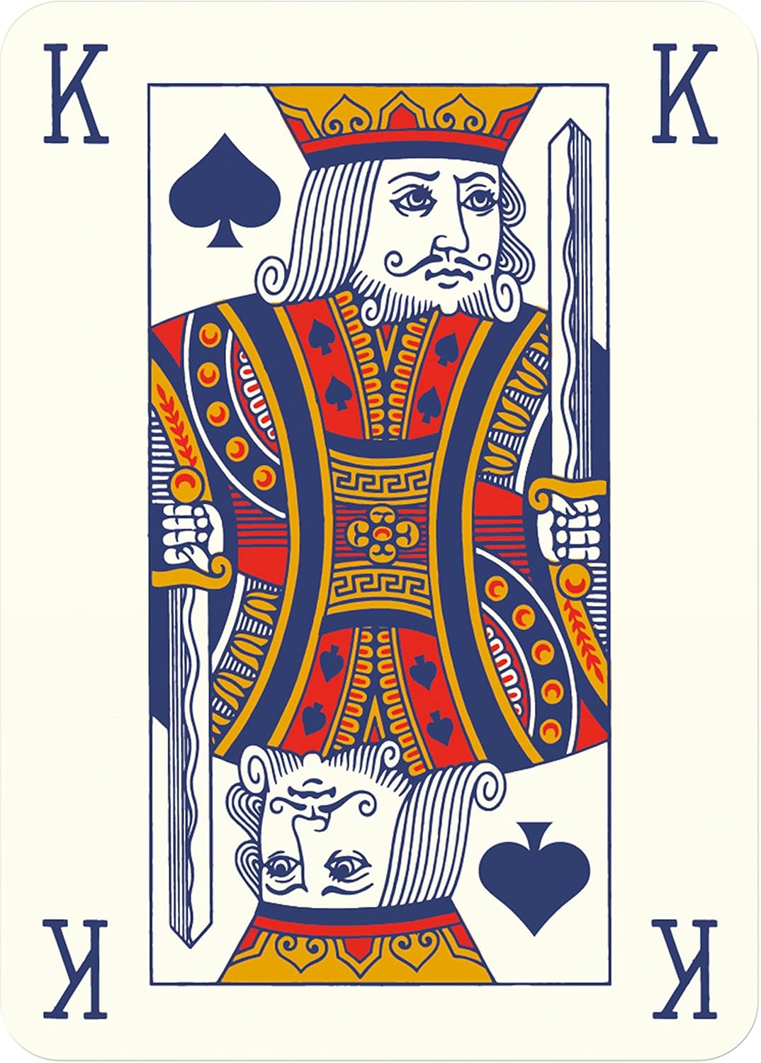 Waddingtons Number 1 Americana Playing Card Game – Classic Deck of Cards with Vintage Artwork