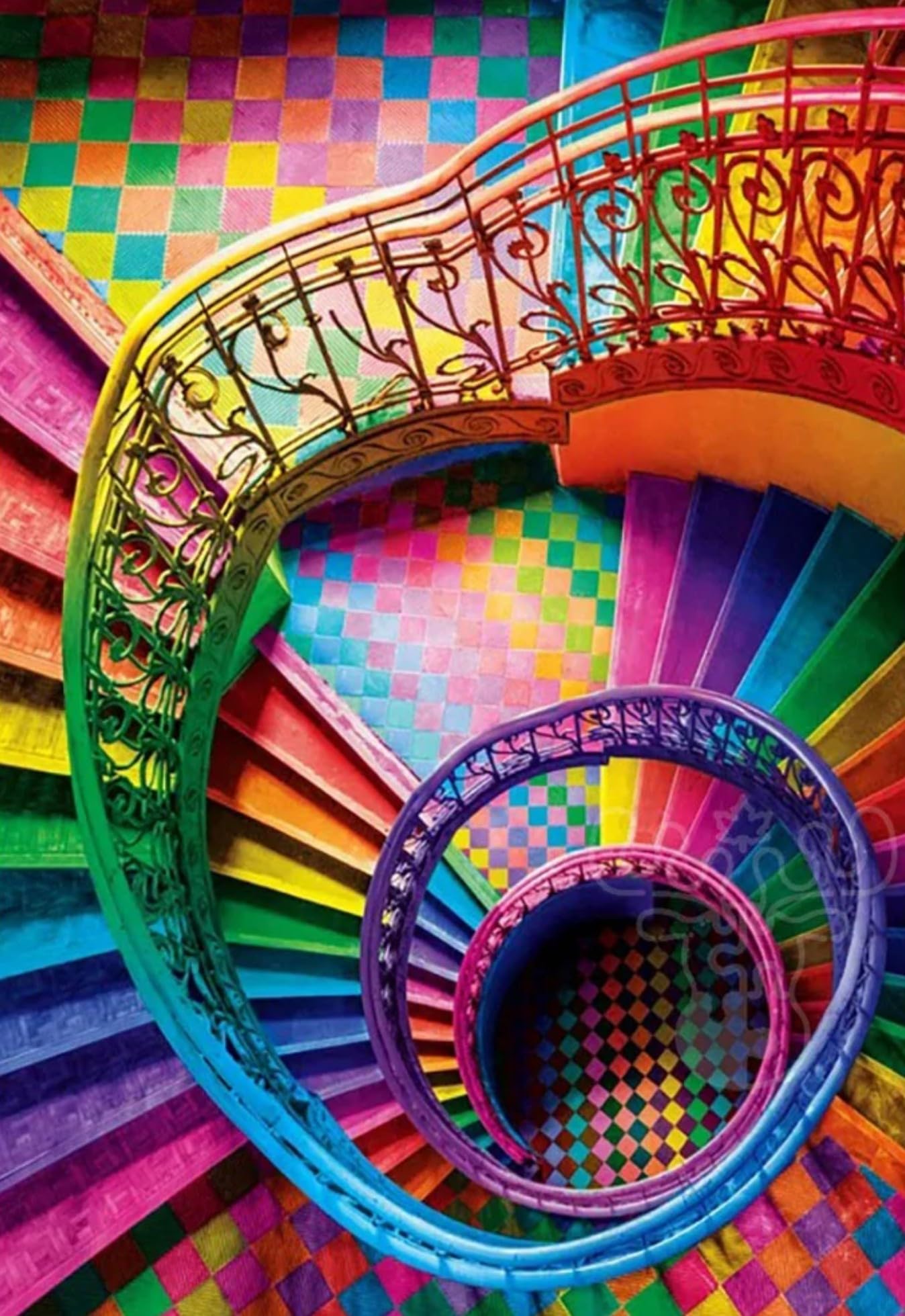 Clementoni Colorboom Stairs Jigsaw Puzzle - 500 Pieces | 49 x 36 cm 3