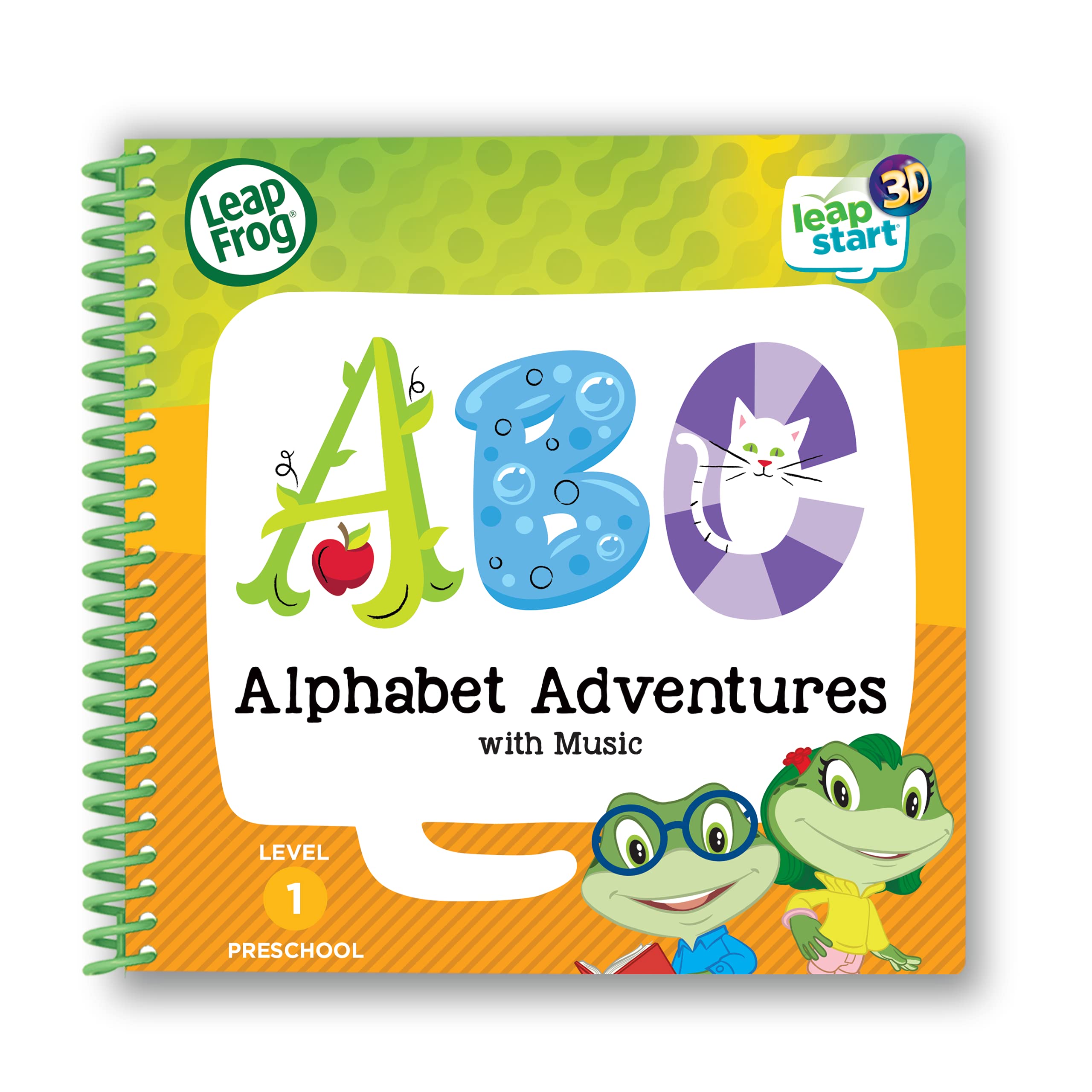 LeapFrog Alphabet Adventures Activity Book 3D - Educational Learning for Ages 2-4 3