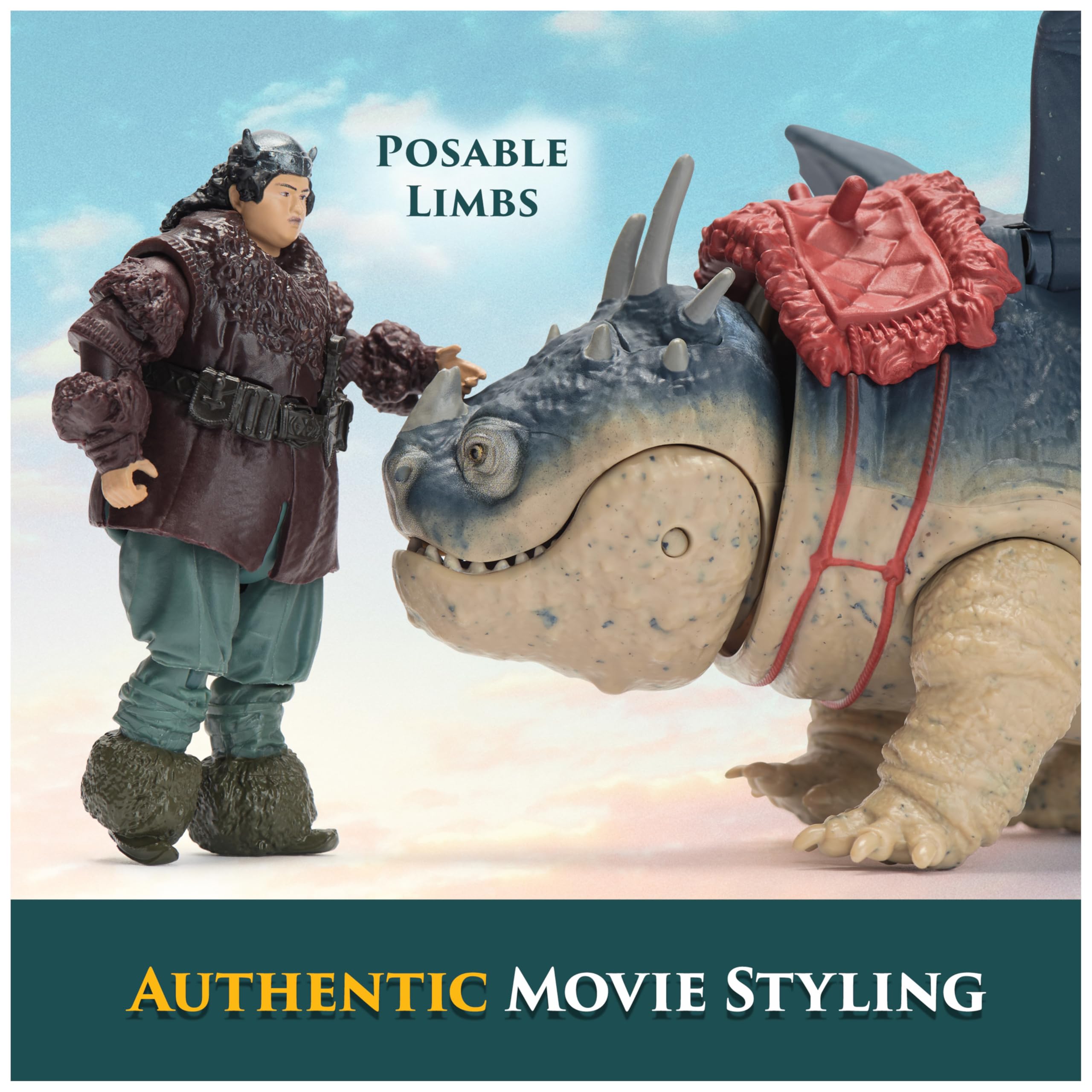 Dreamworks Dragons Gronckle & Fishlegs Action Figure Set - 4+ Years 4