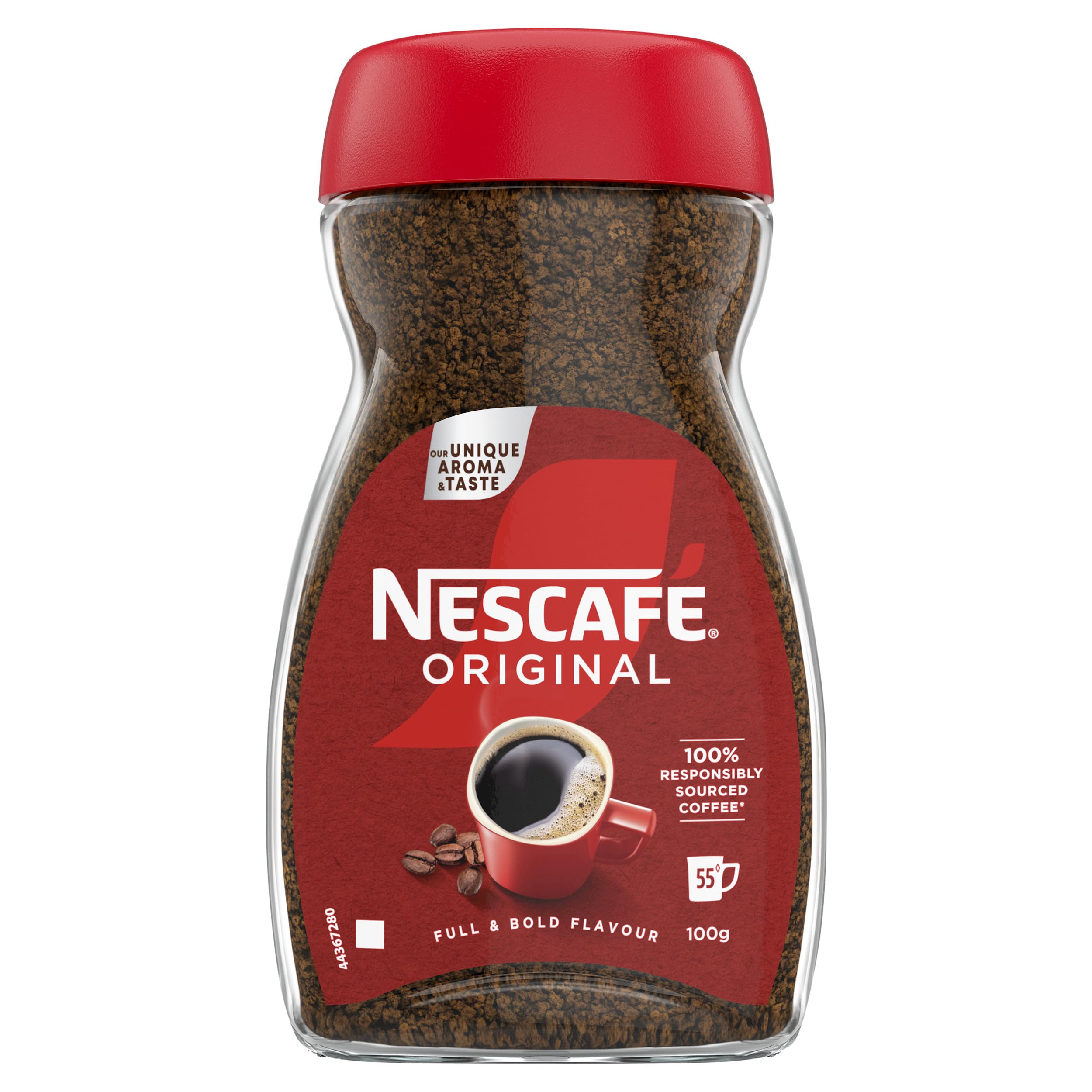 NESCAFÉ Original Instant Coffee - Full Flavoured Robusta Roast | 100g Jar