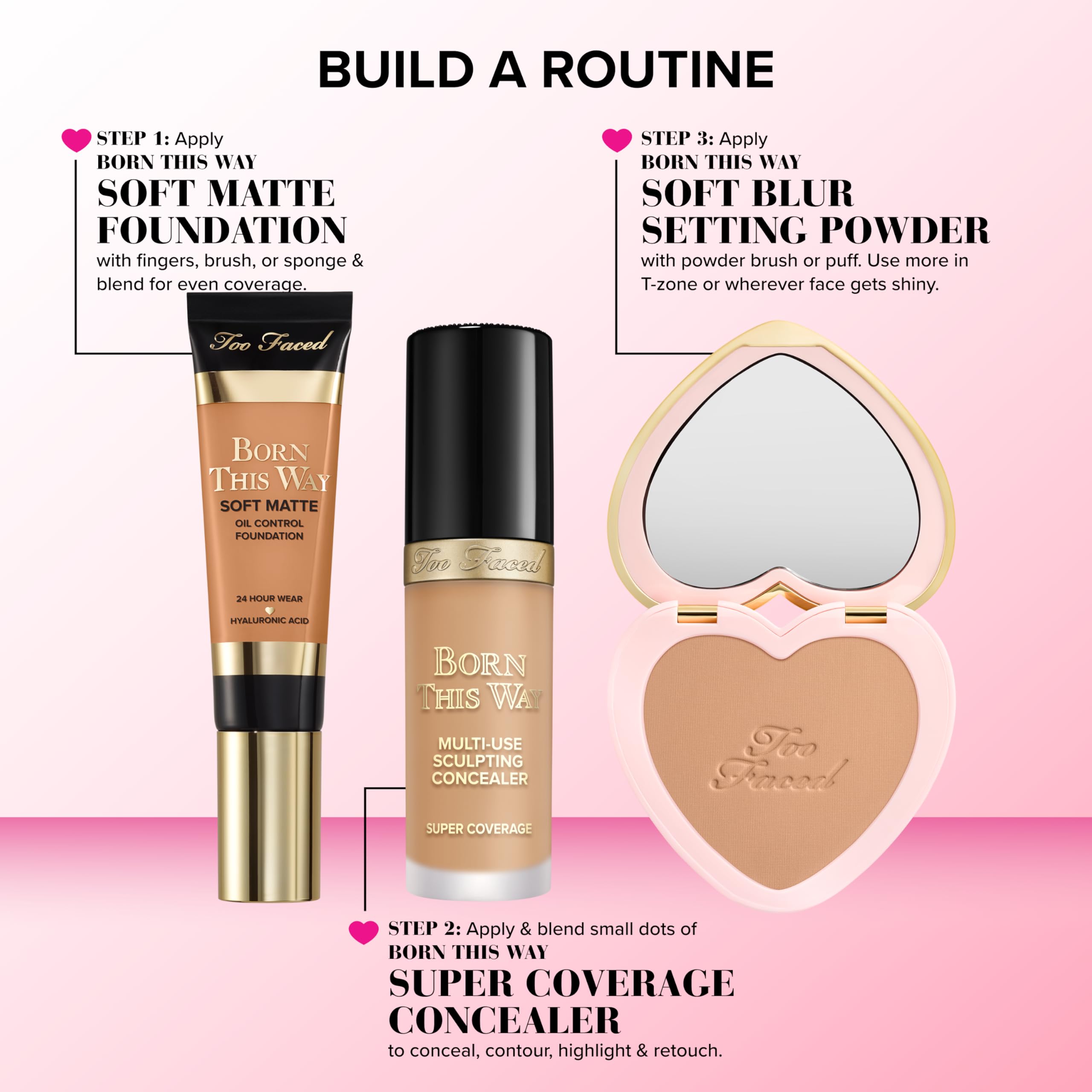 Too Faced Born This Way Super Coverage Multi-Use Concealer - Full Coverage, Oil-Free, Hydrating, 12-Hour Wear 10