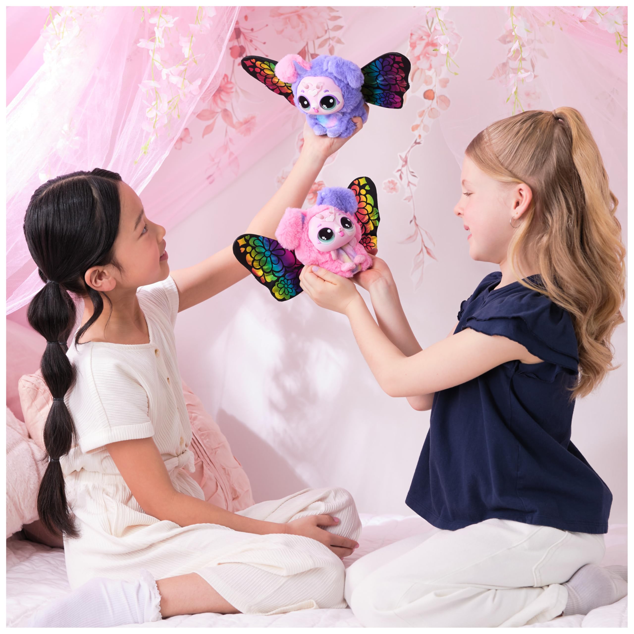 HATCHIMALS Bloomables Puppyfly Surprise Interactive Toy with Flower and Accessories 4