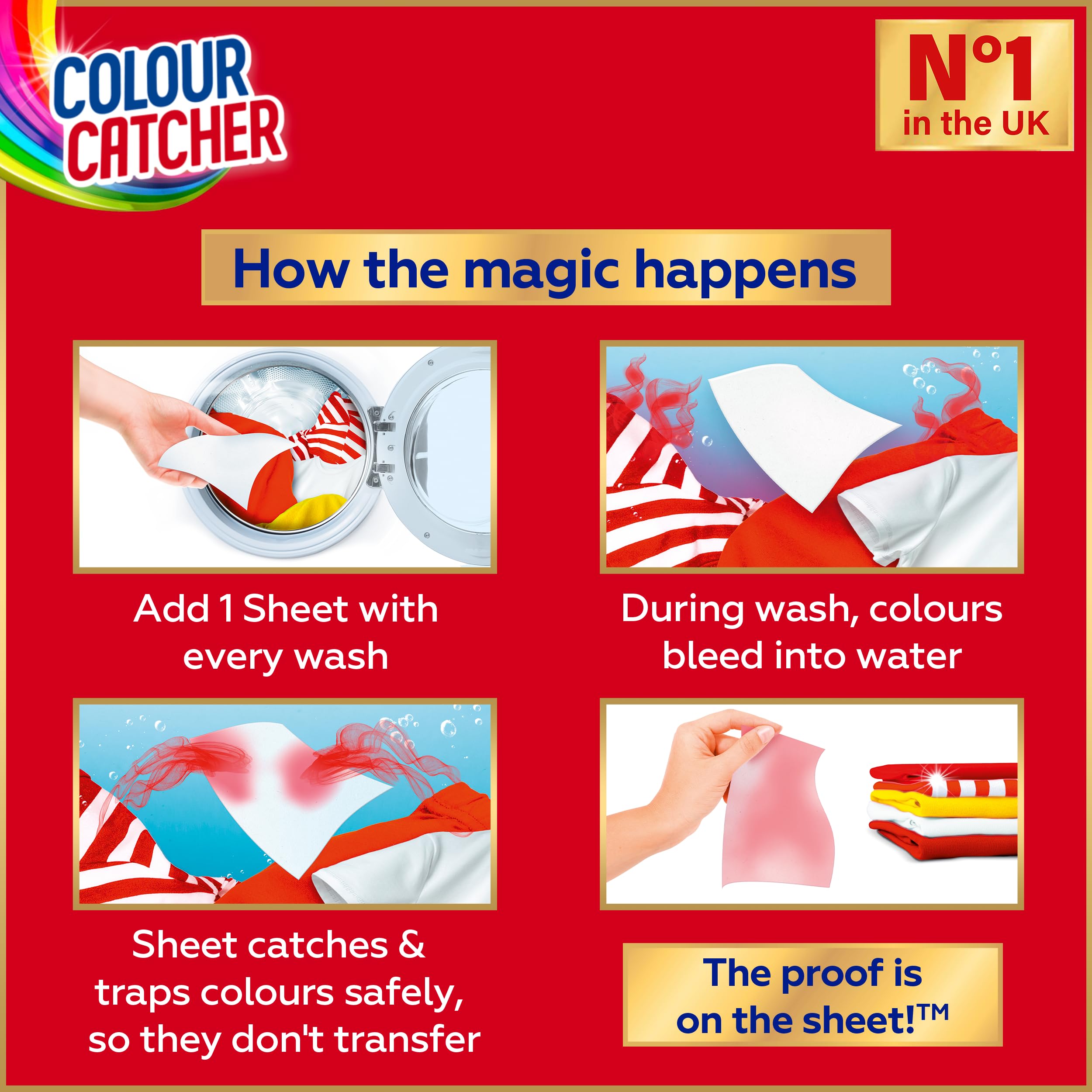 Colour Catcher - Colour Protection Sheets for Laundry 6