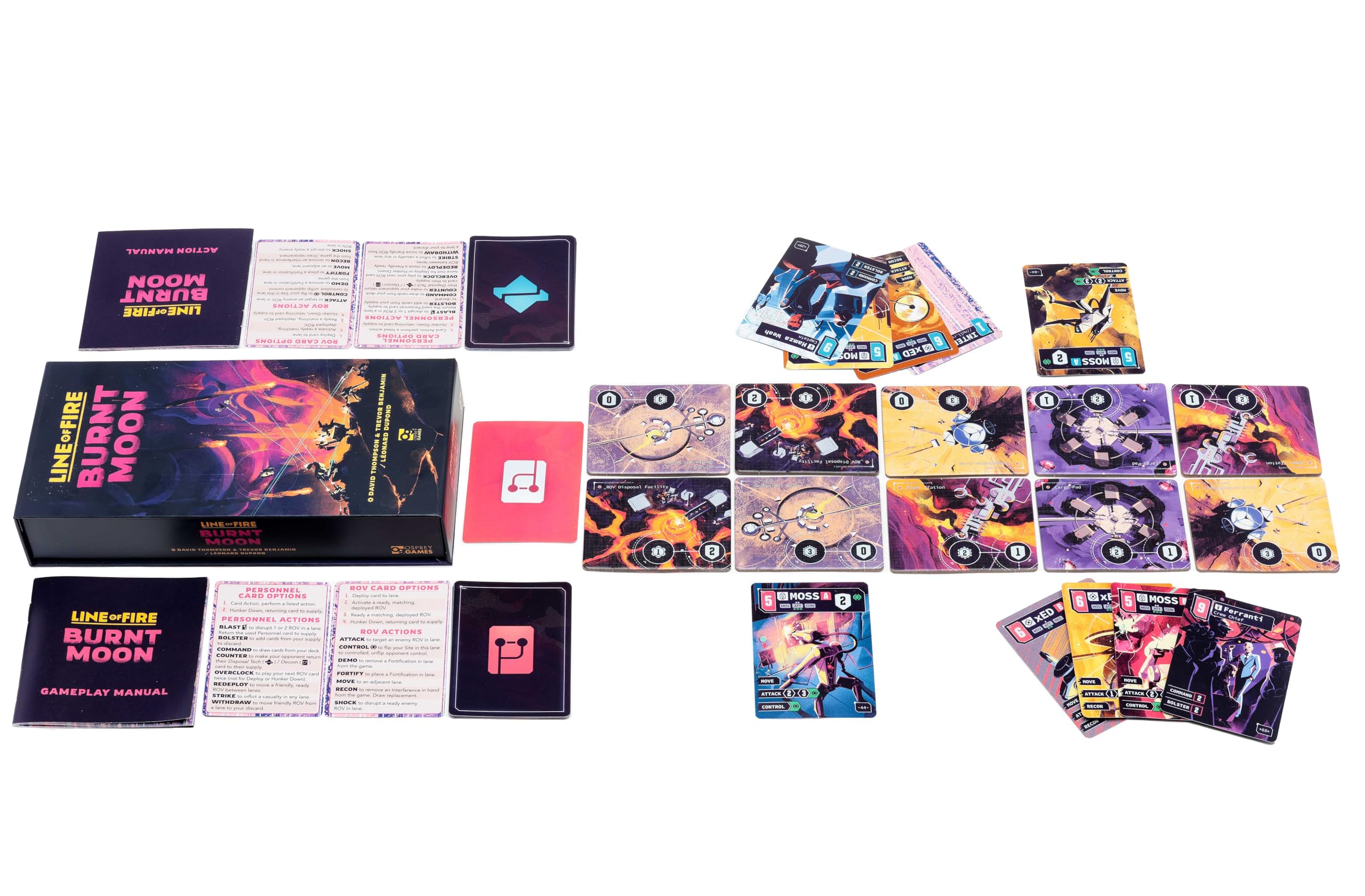 Line of Fire: Burnt Moon: An Undaunted 2200 Game
