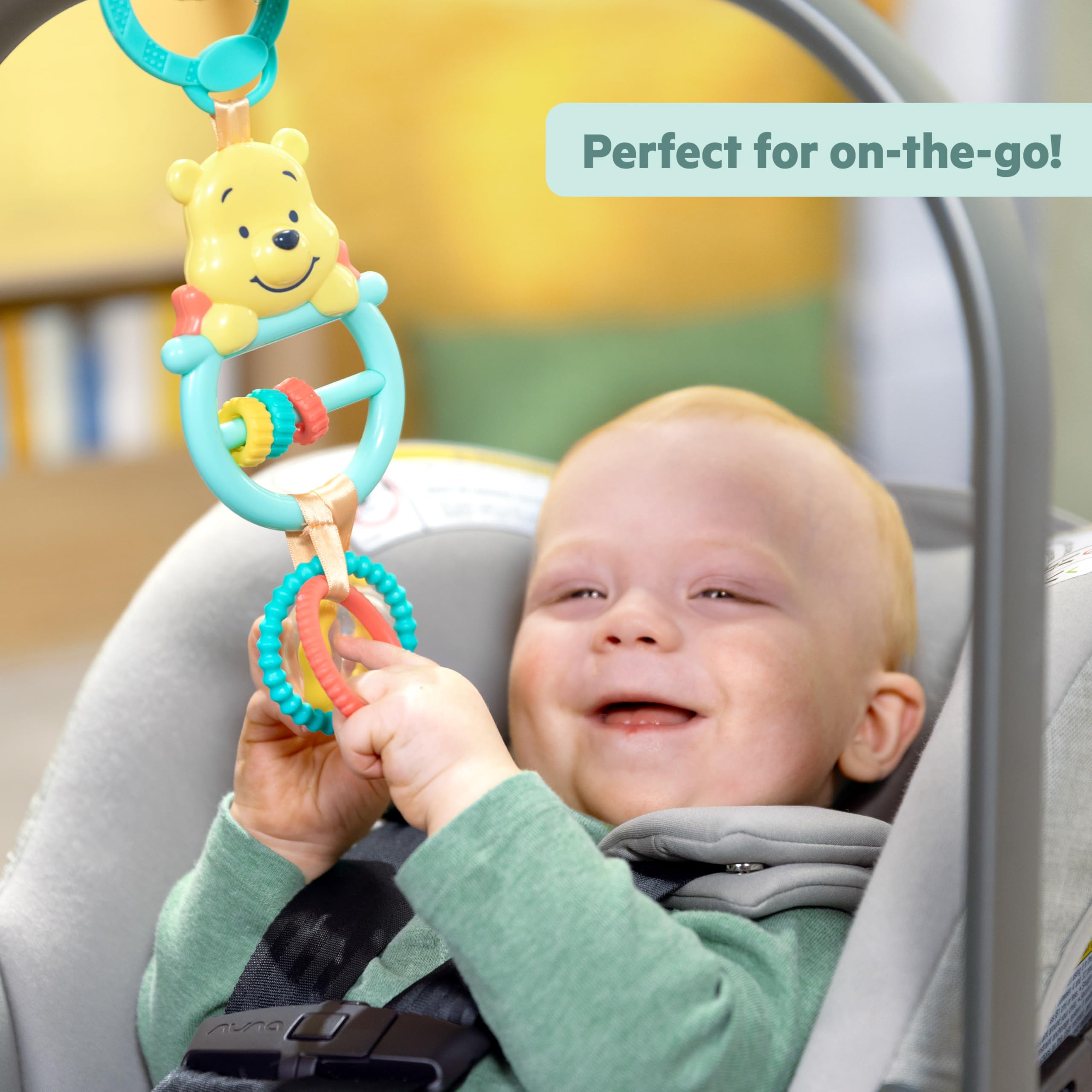 Bright Starts Disney Baby Winnie the Pooh Busy Bear Activity Toy - 0-3 Years 5