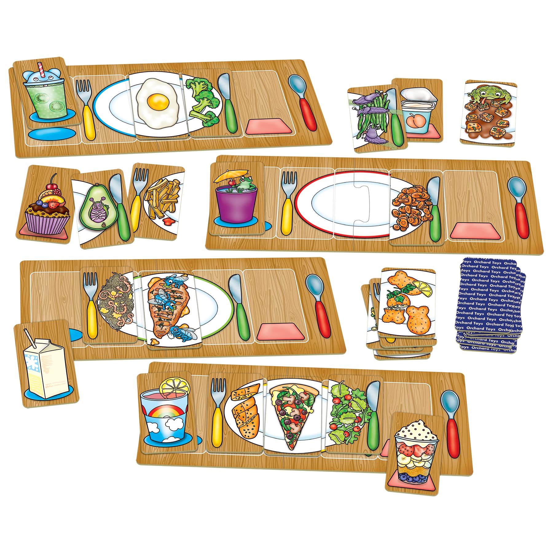 Orchard Toys Tummy Ache Game - Lotto Game for Ages 3-7 | 2-4 Players