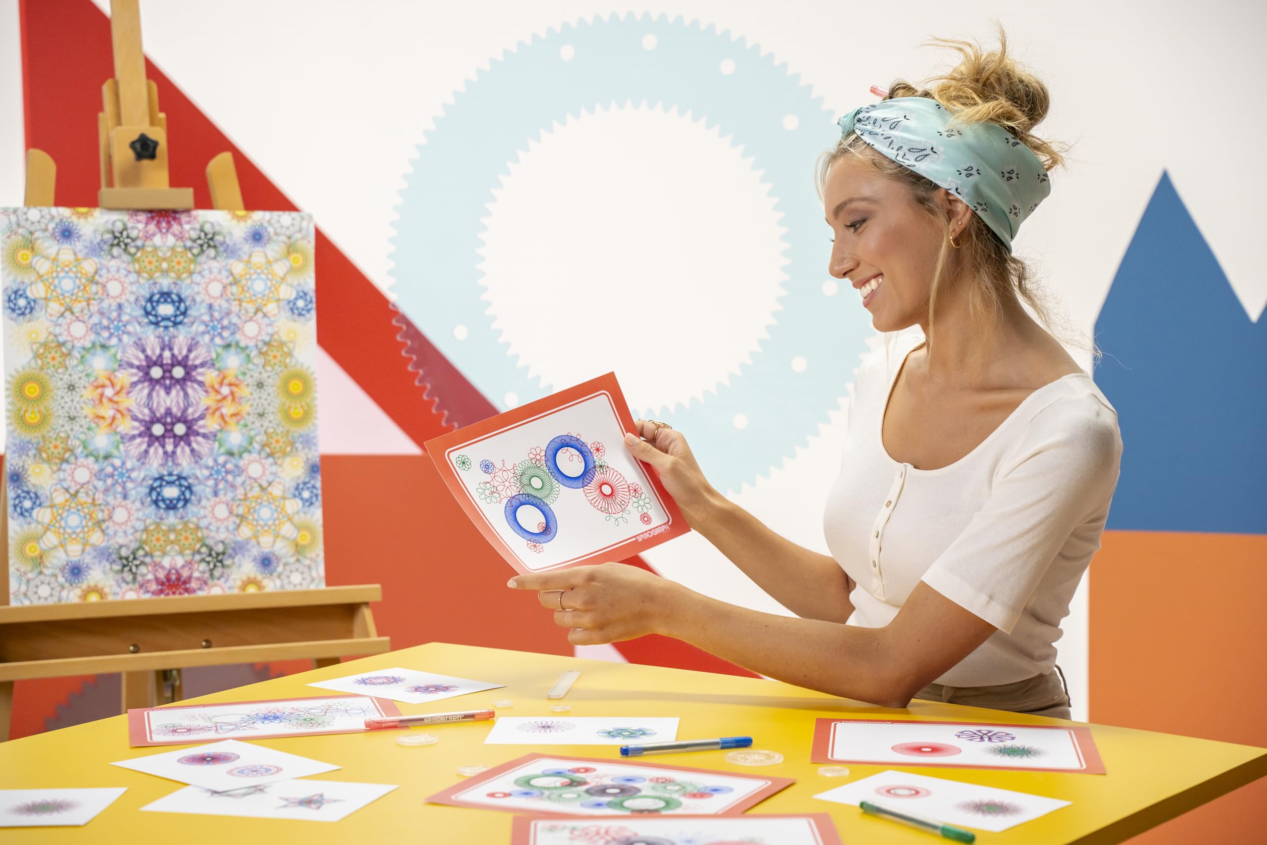 Spirograph Retro Tin - Commemorative Edition Art Set with Precision Gears & Throwback Packaging 4