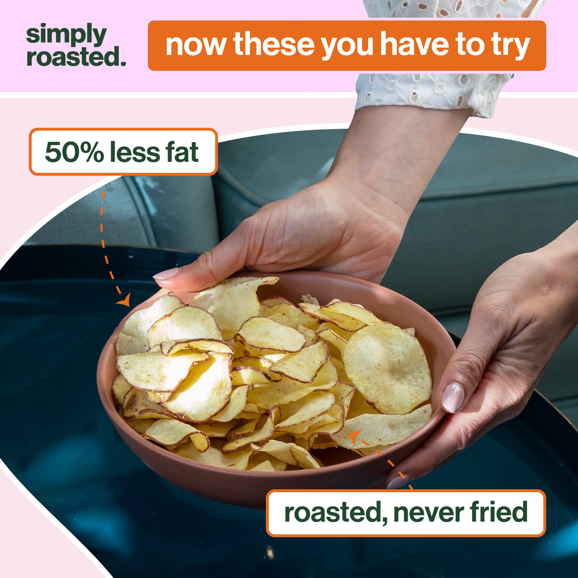Simply Roasted Classic Mixed Snack Crisps | 24 x 21.5g Bags | Gluten-Free, Vegan, Allergen-Free 5