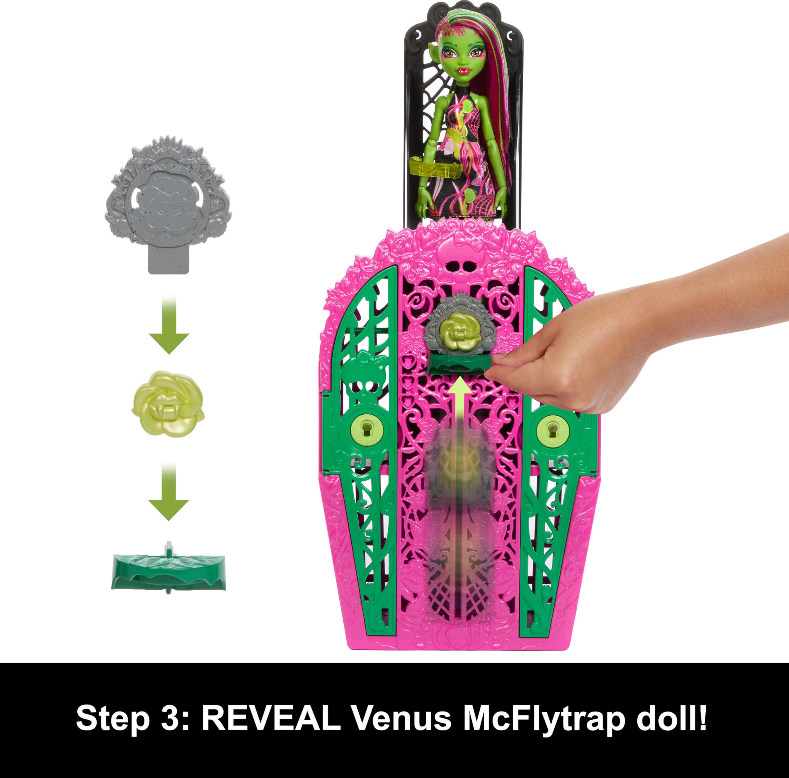 Monster High Skulltimate Secrets Doll and Accessories Set - Garden Mysteries Playset 9