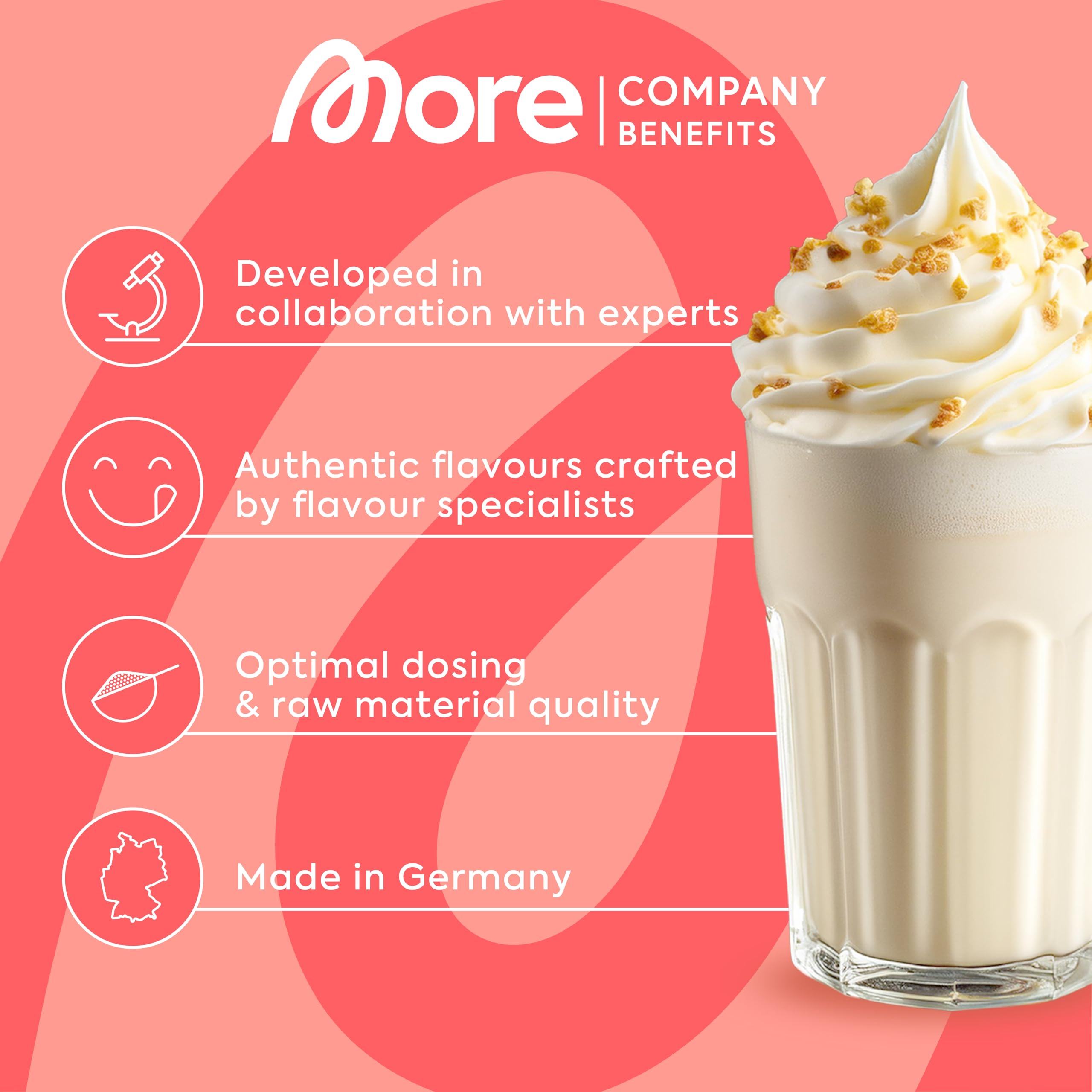 MORE Nutrition Chunky Flavour Fudge Brownie 150g 6