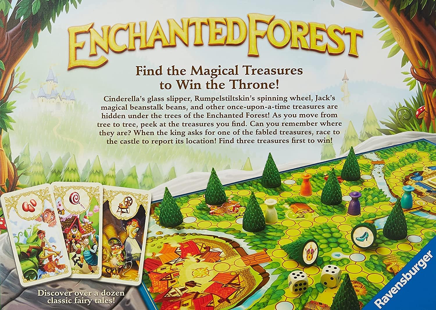 Ravensburger Enchanted Forest Classic Family Board Game - Magical Treasure Hunt for Kids 4