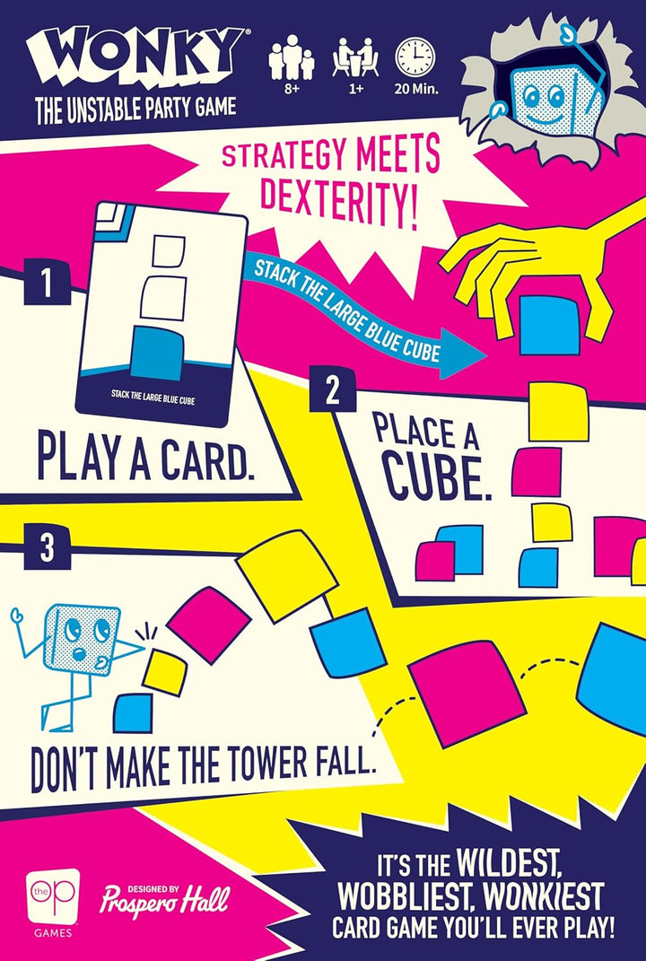 USAopoly Wonky Board Game (WK107-000-002400-06)