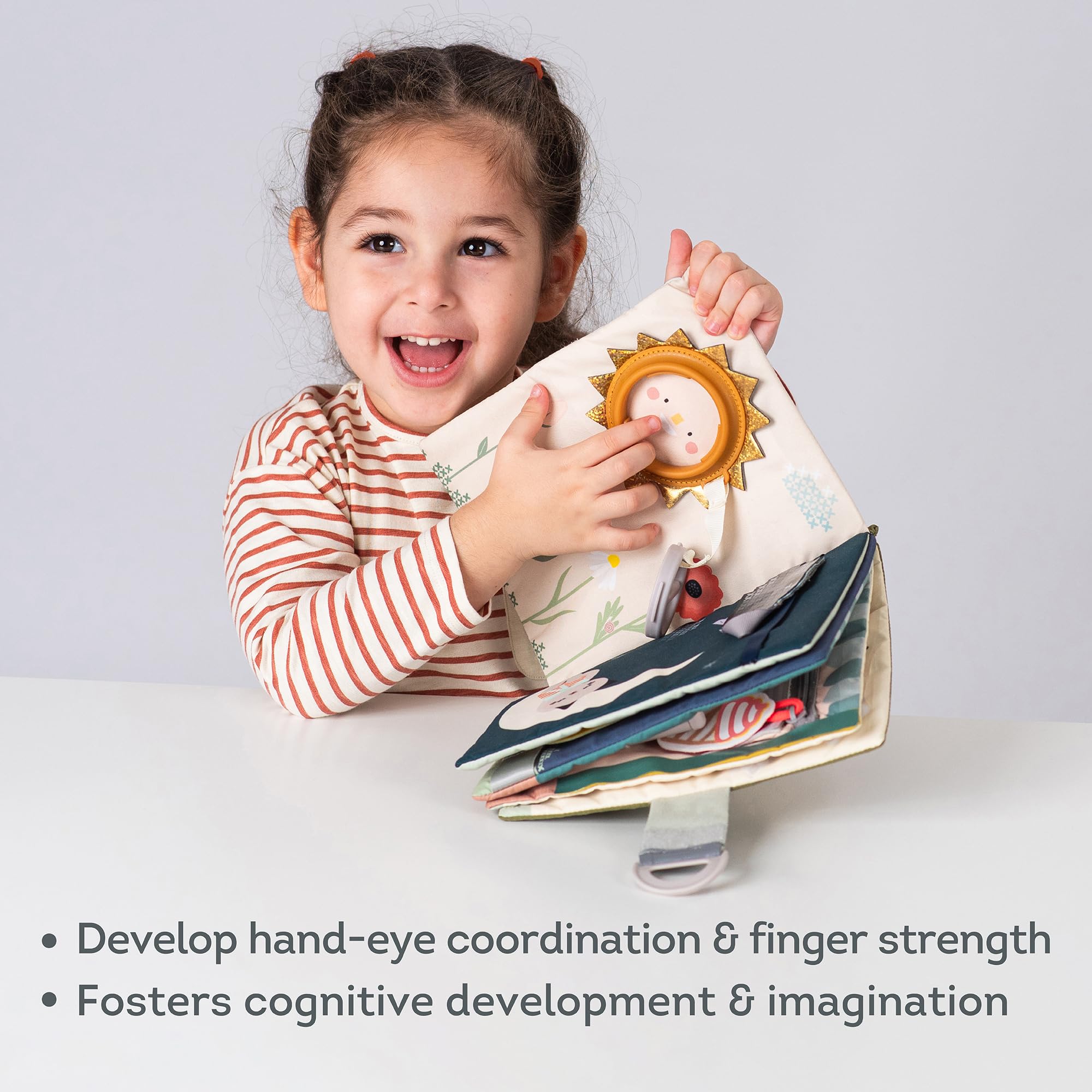 Taf Toys Fantasy Busy Book - 15 Montessori Activities for Toddlers 18m+ 3