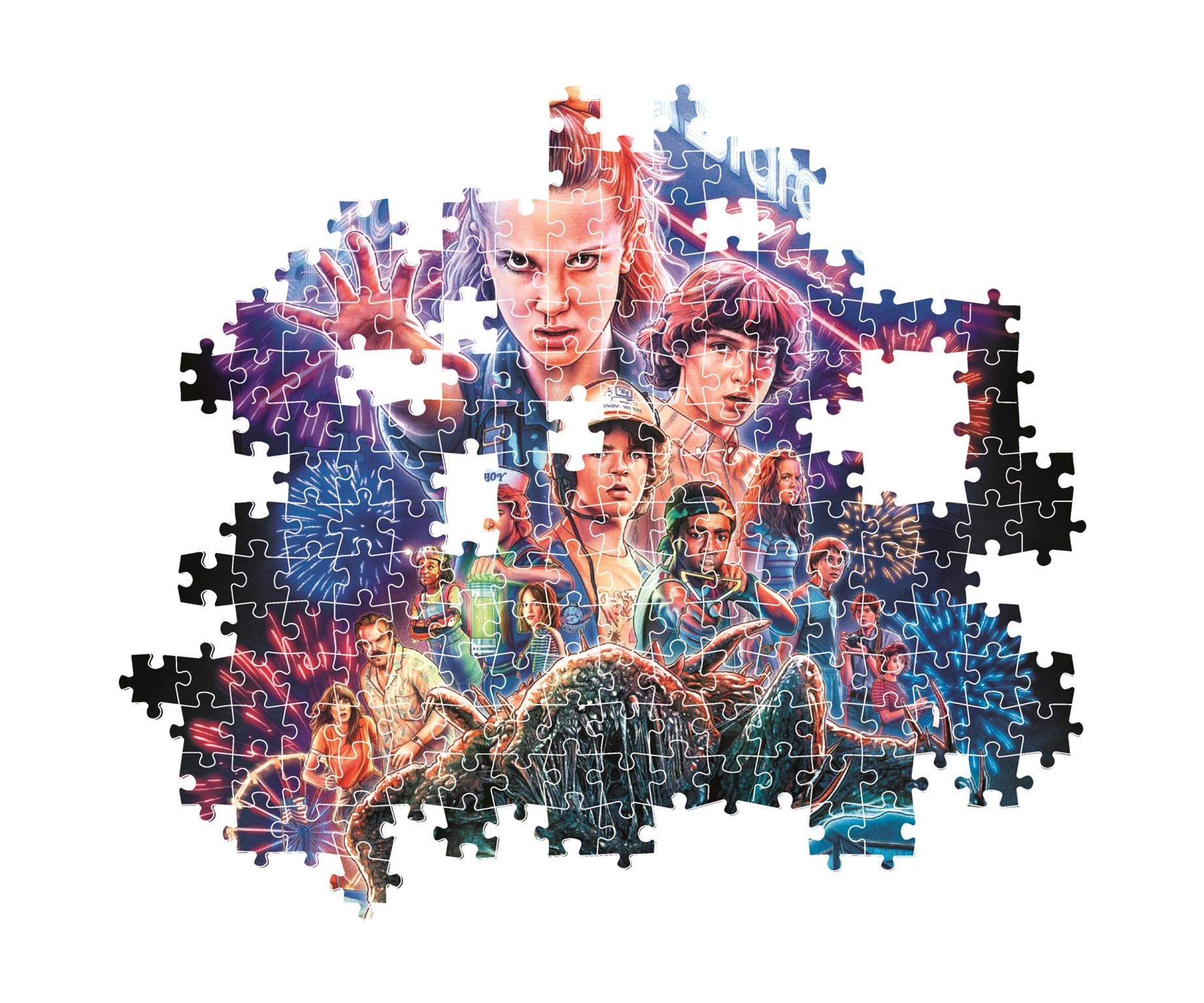 Clementoni Stranger Things 1000-Piece Jigsaw Puzzle - Adult Puzzle for Fans of Netflix Series 5