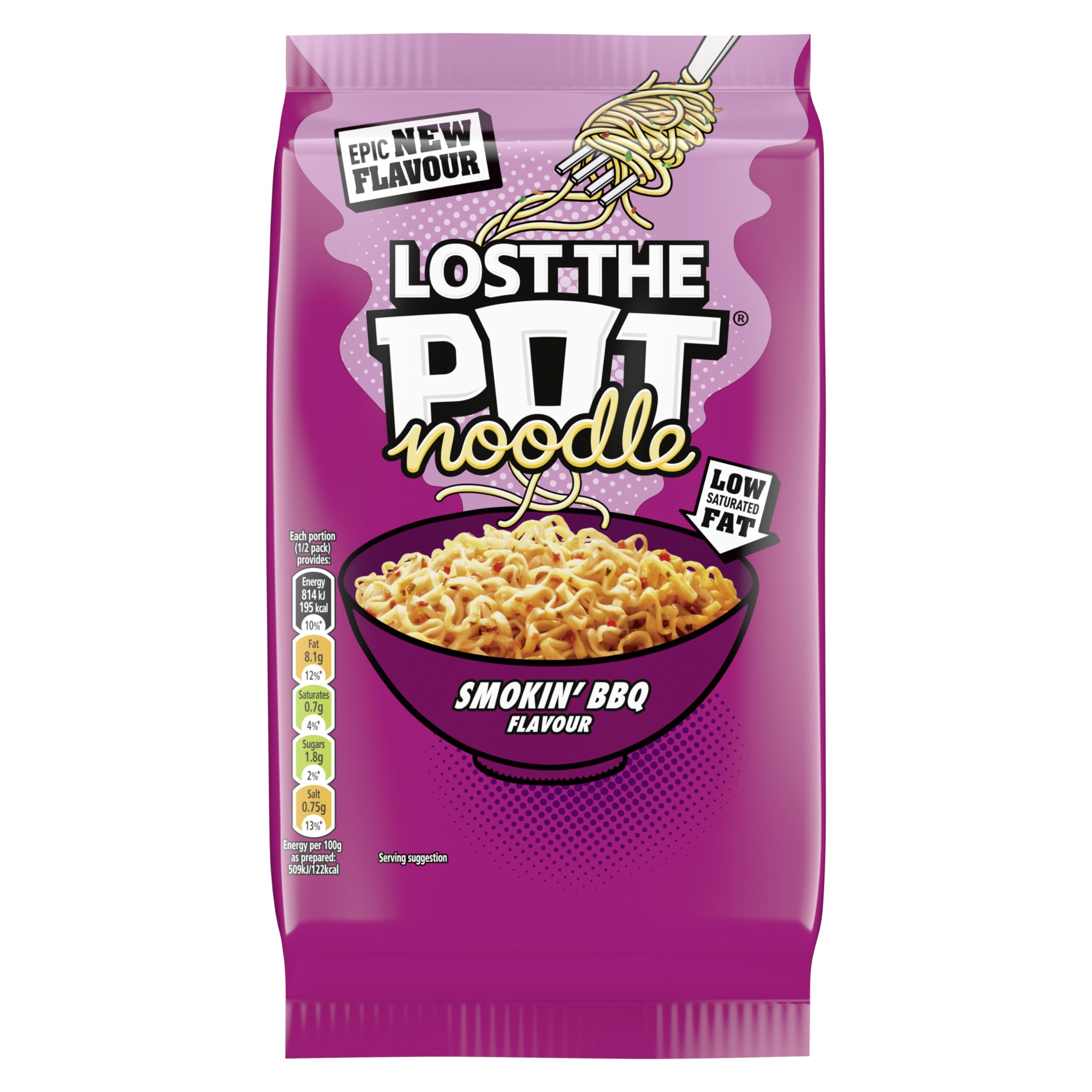 Pot Noodle - Smokin’ BBQ Lost the Pot Noodle Instant Noodles