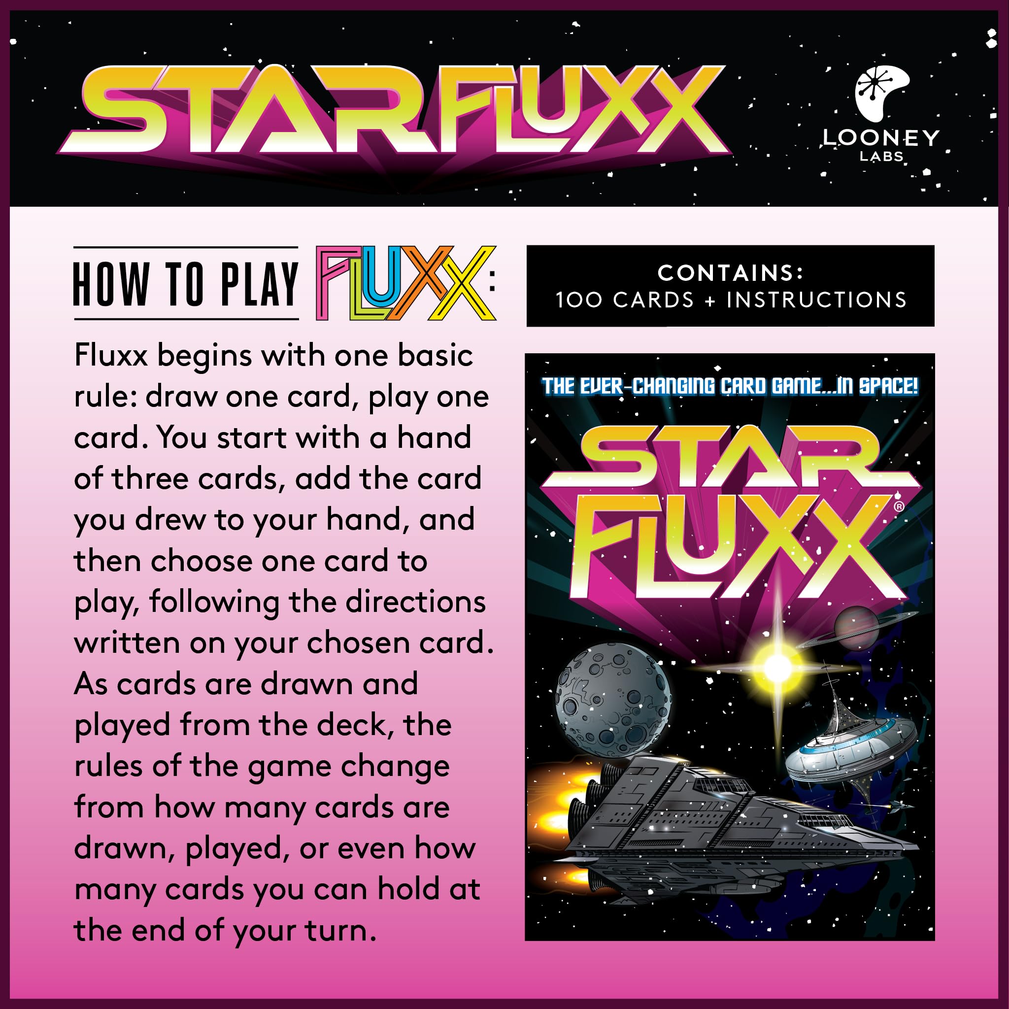 Looney Labs Star Fluxx Card Game 8