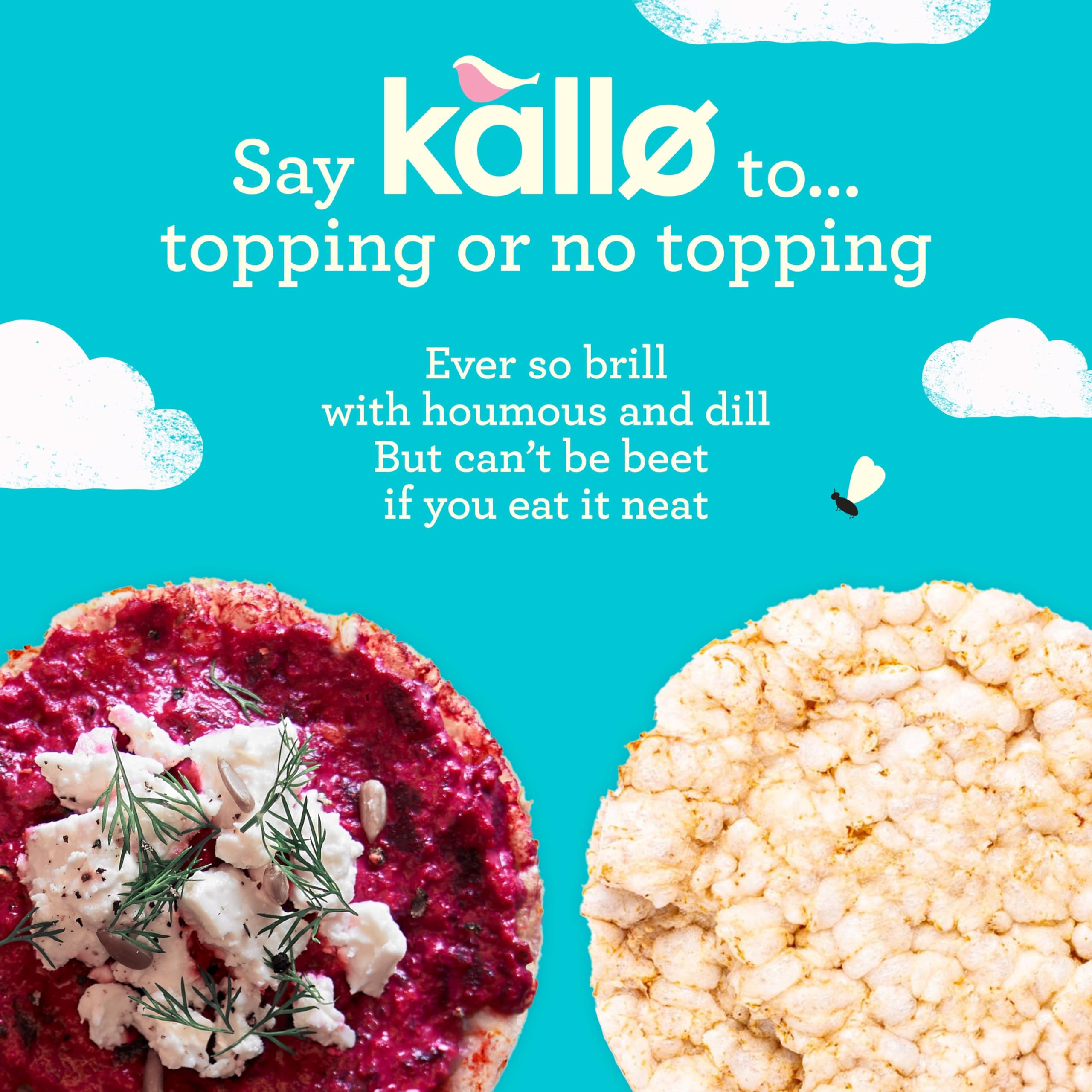 Kallo Beetroot & Balsamic Veggie Cakes, Lentil & Pea Puffed Crackers – 122g 10