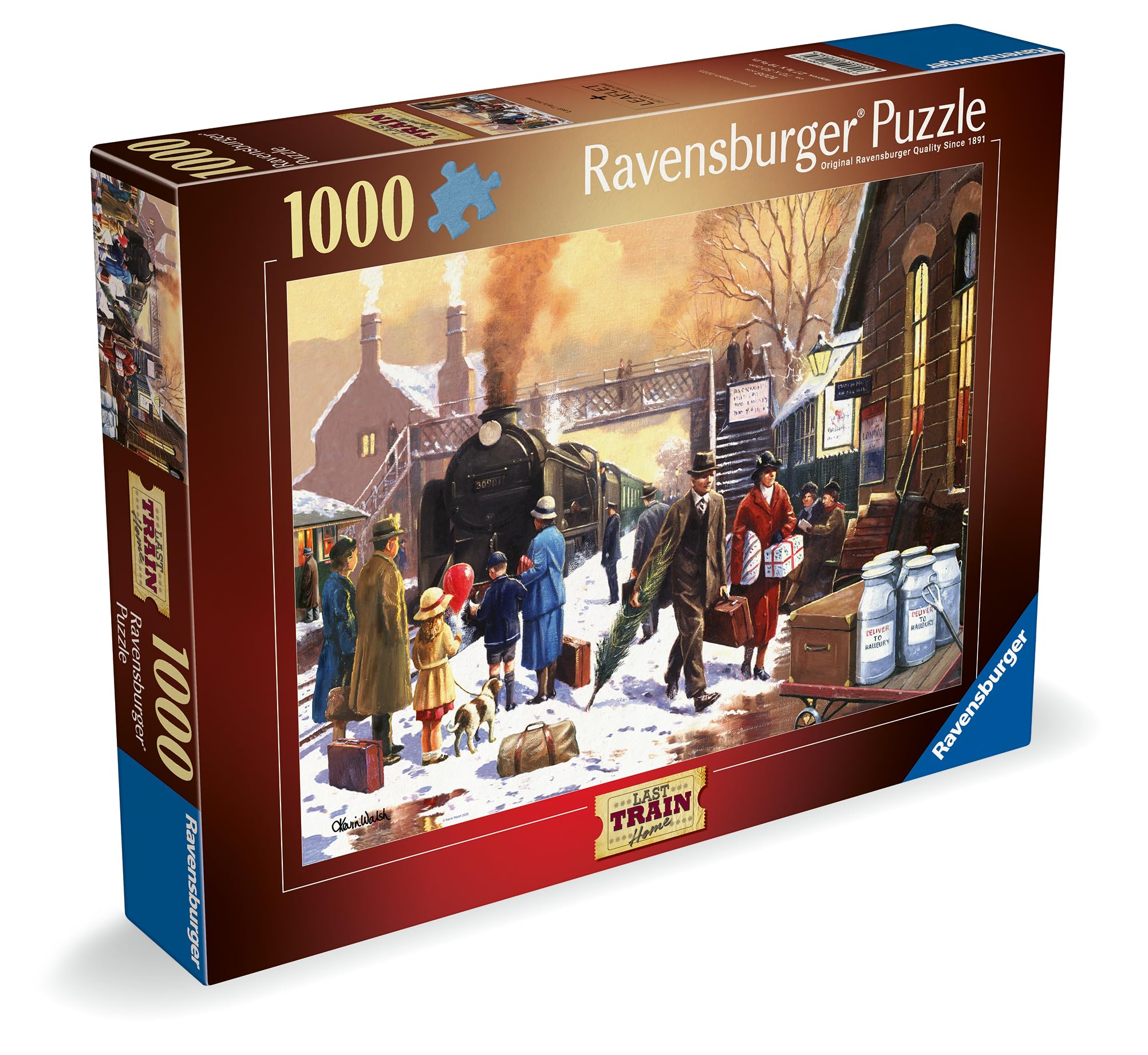 Ravensburger Last Train Home 1000 Piece Jigsaw Puzzle for Adults & Kids 12+