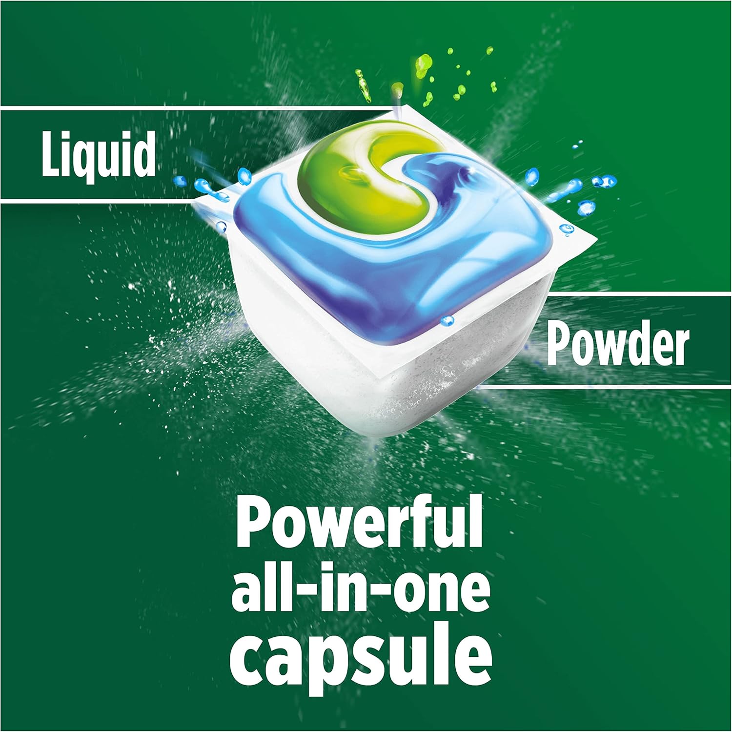 Fairy - Original All-In-1 Dishwasher Tablets (60 Capsules) 5