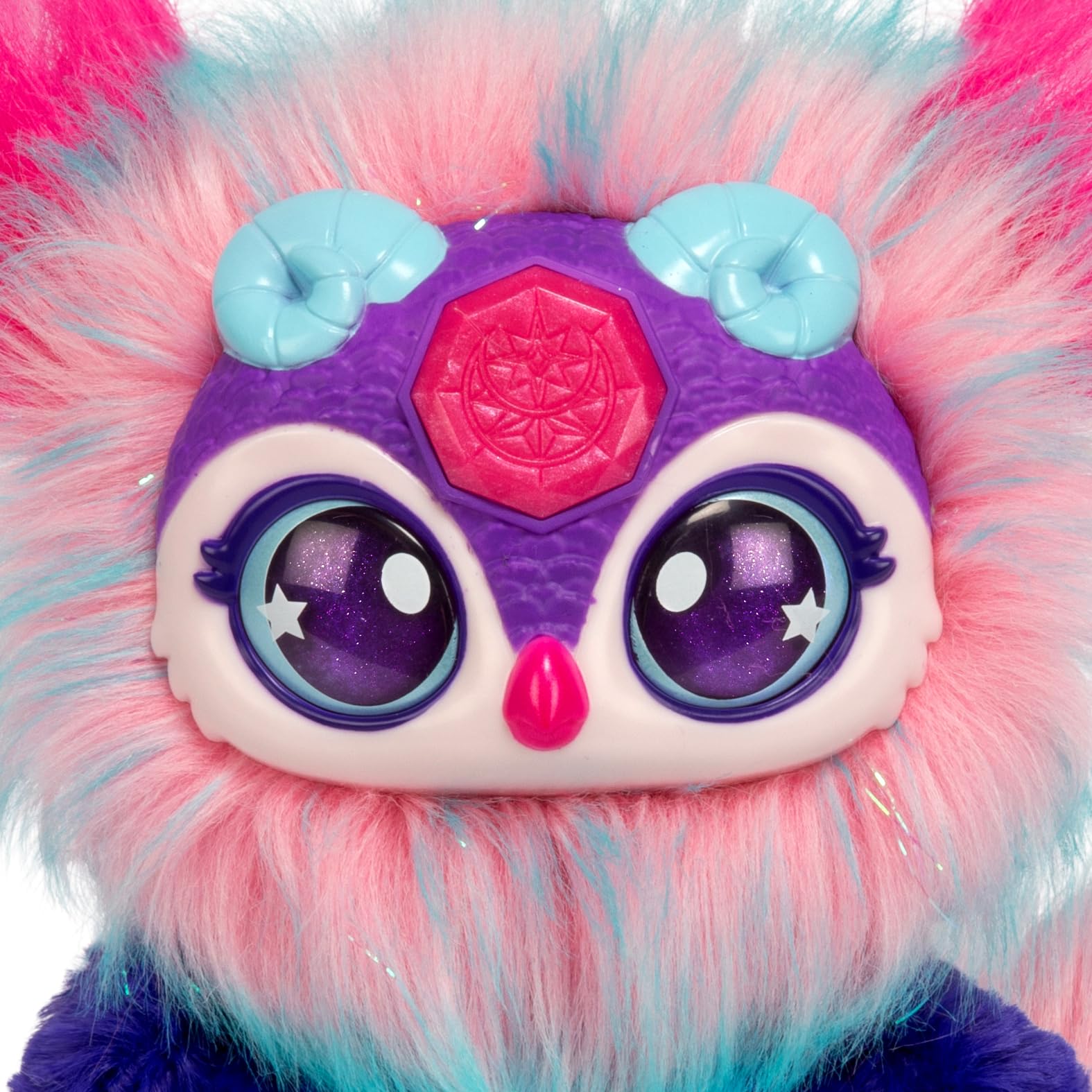 Magic Mixies Magical Gem Surprise Cauldron - Moon Magic with Shimmer Eyes & Glow Ring 5